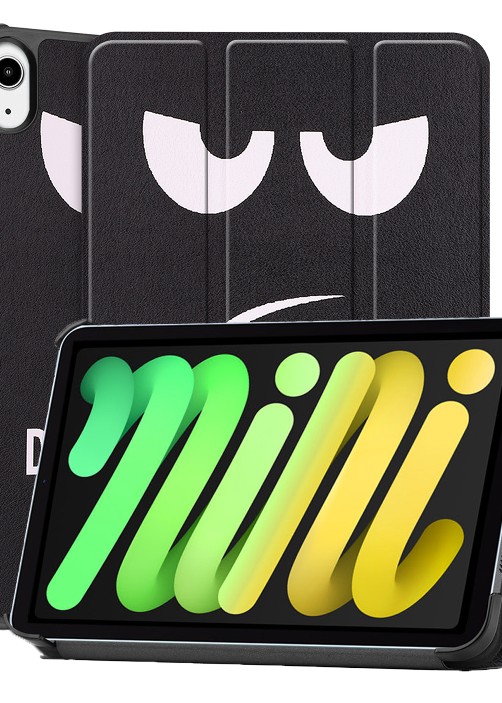 LUQ LUQ iPad Mini 7 Hoesje - Don't Touch Me