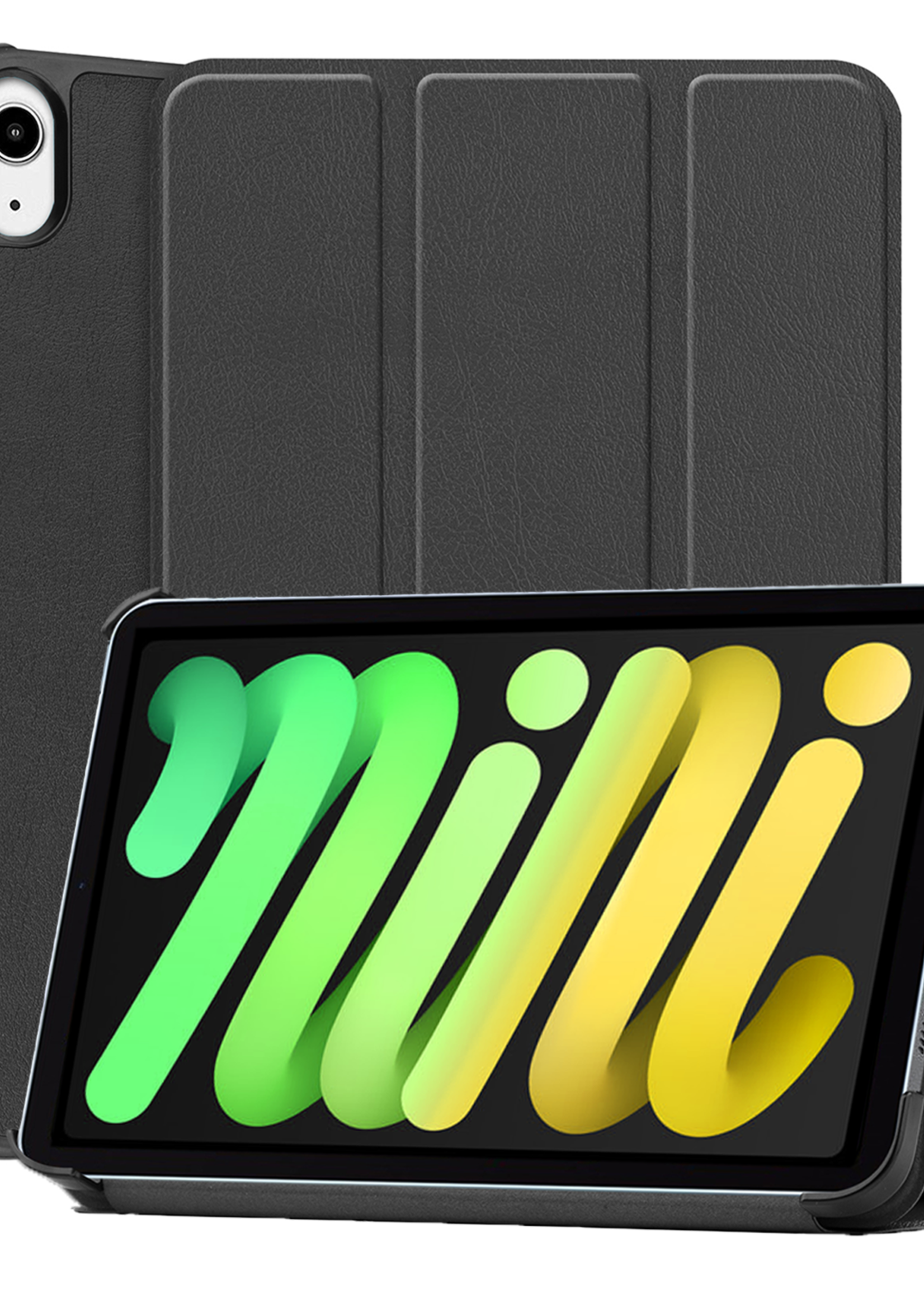 LUQ LUQ iPad Mini 7 Hoesje - Zwart