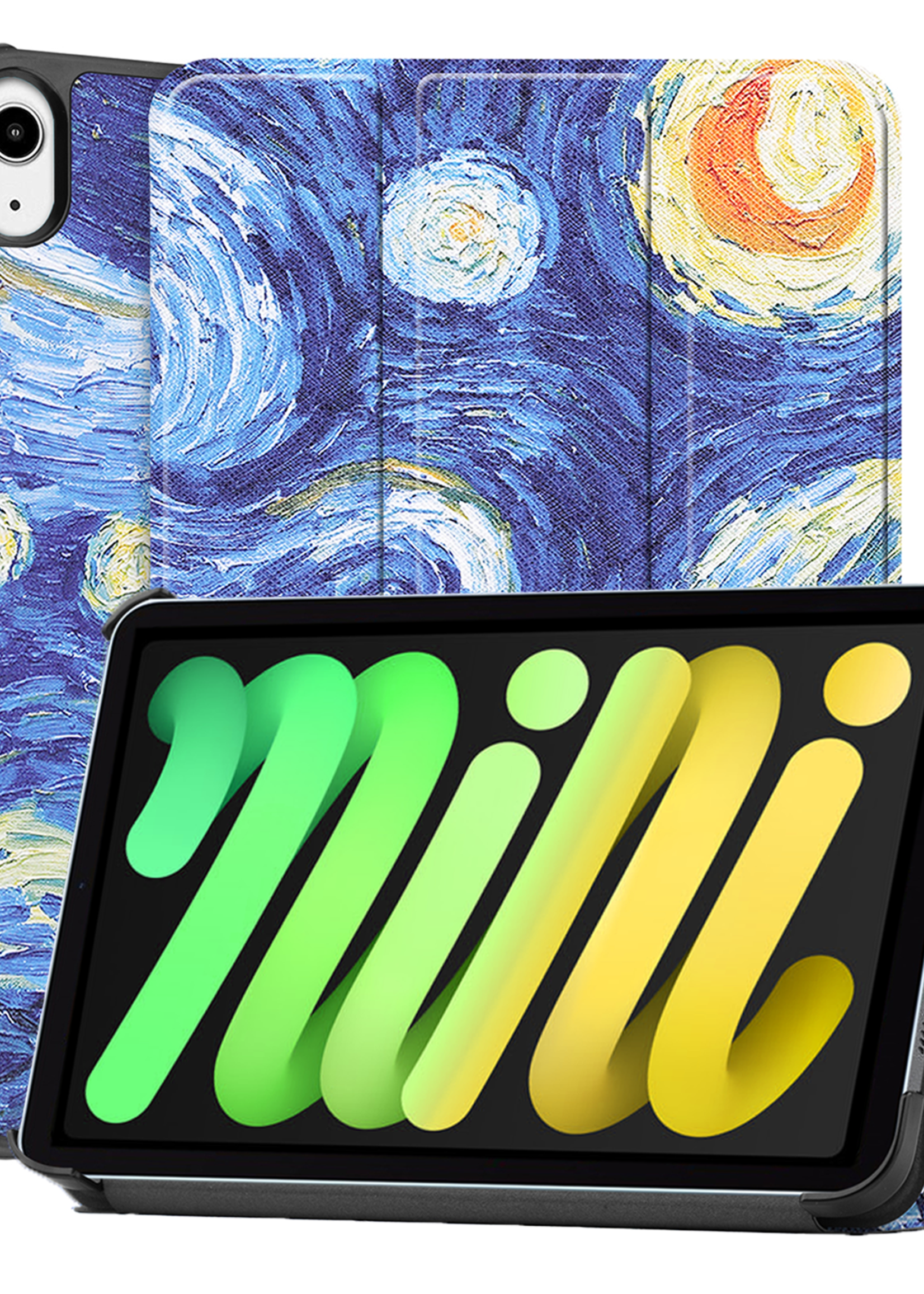 LUQ LUQ iPad Mini 7 Hoesje - Sterrenhemel