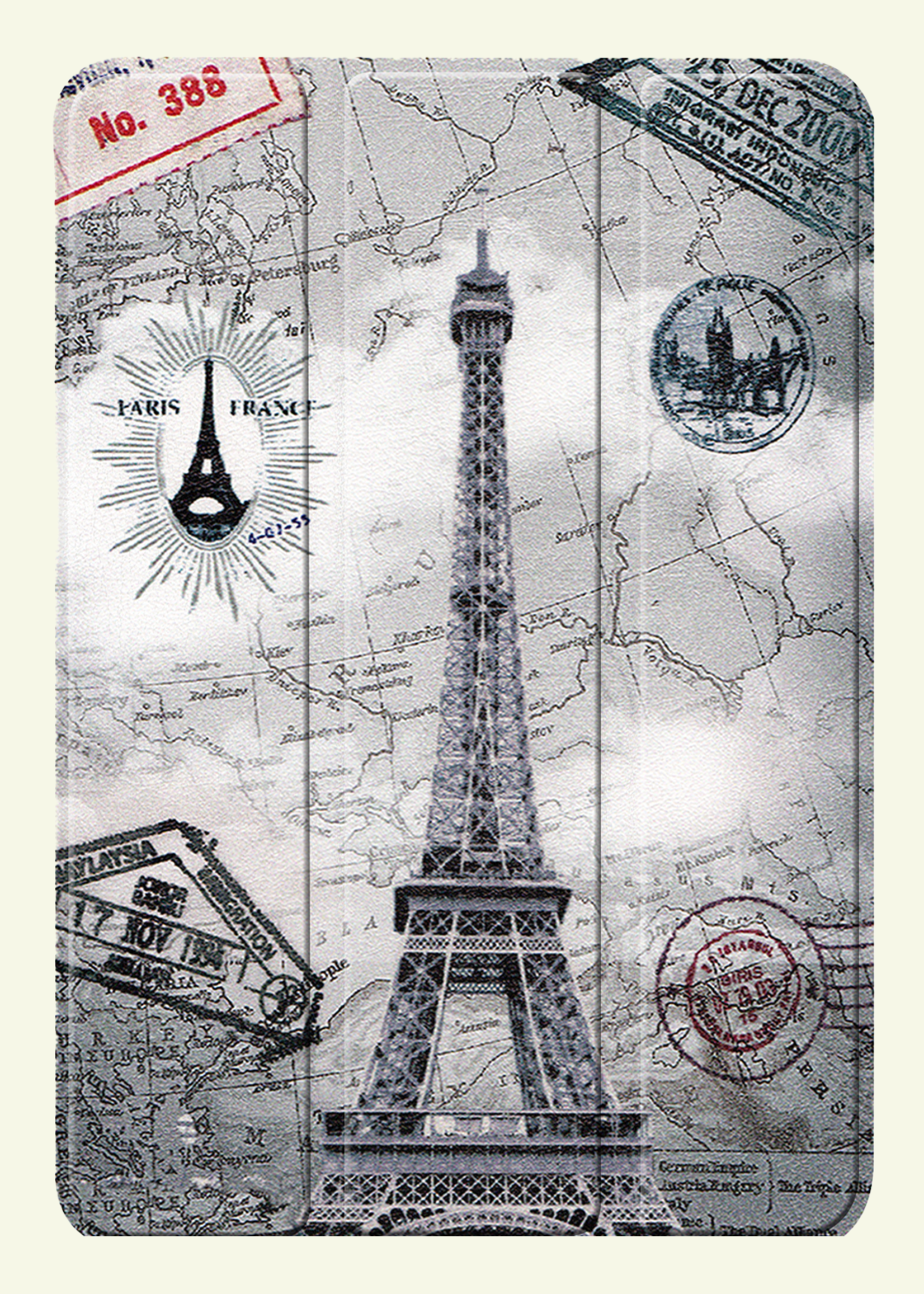 LUQ LUQ iPad Mini 7 Hoesje - Eiffeltoren