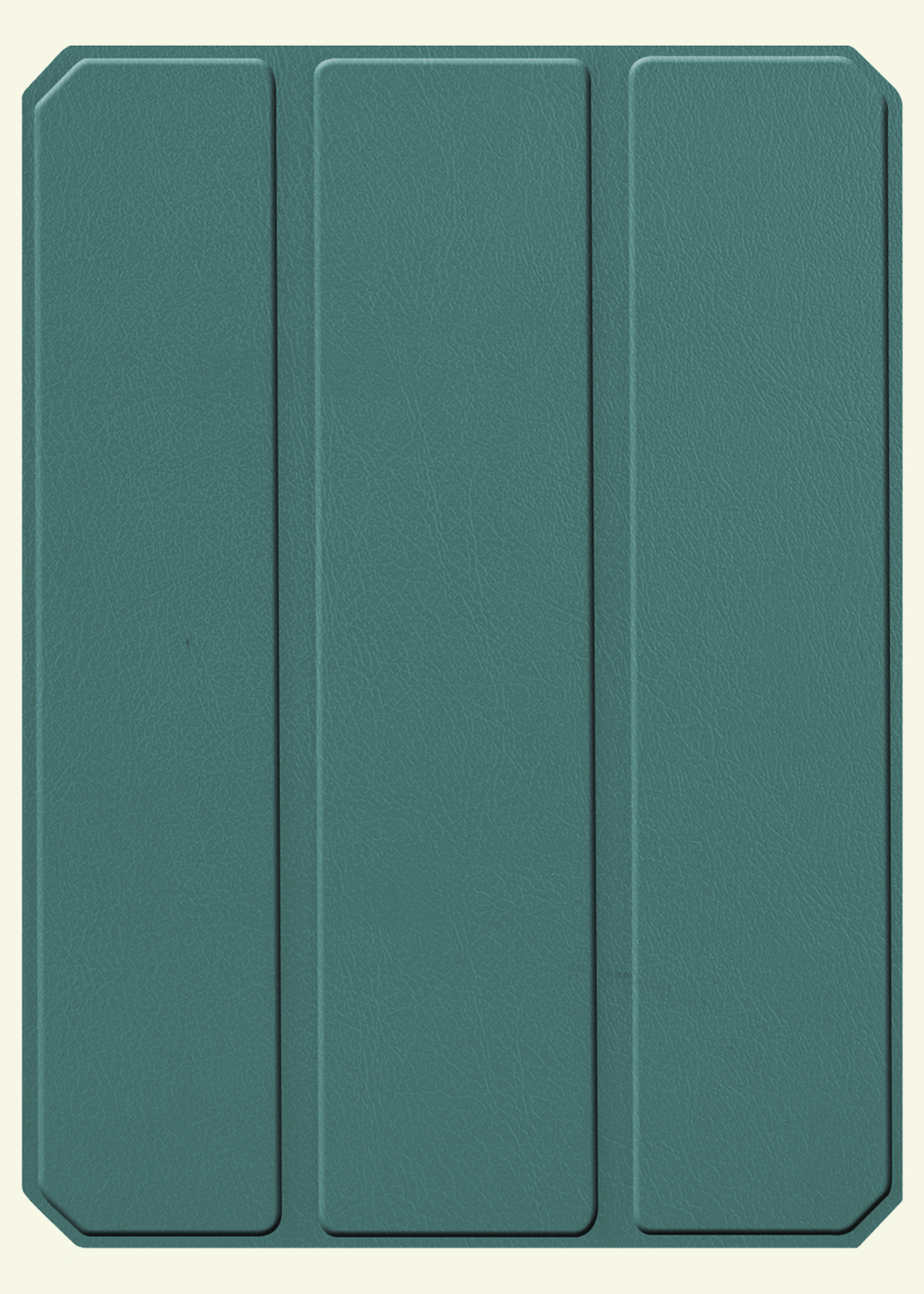 LUQ LUQ iPad Mini 7 Hoesje Met Uitsparing Apple Pencil En Met Screenprotector - Donkergroen