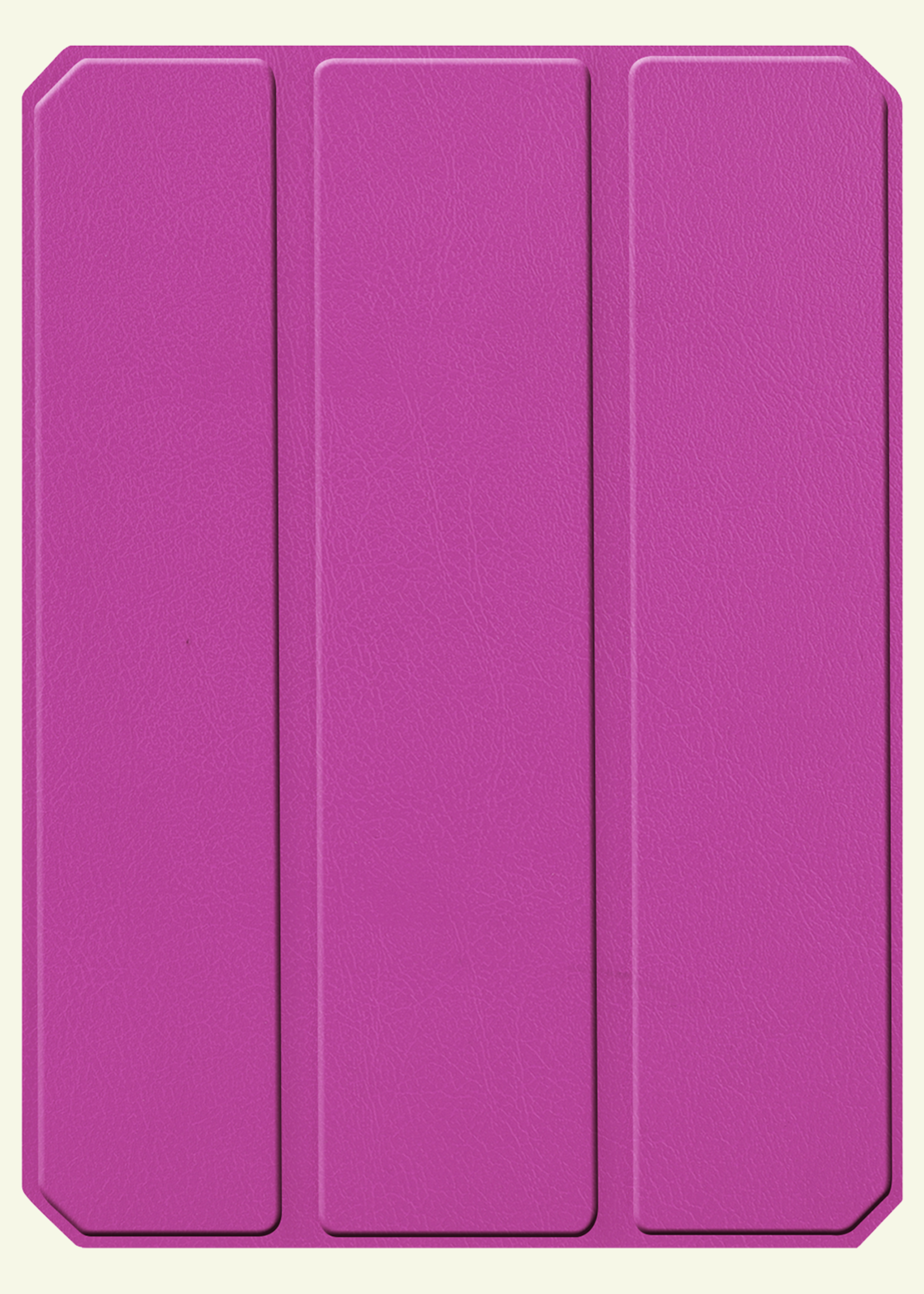 LUQ LUQ iPad Mini 7 Hoesje Met Uitsparing Apple Pencil En Met Screenprotector - Paars