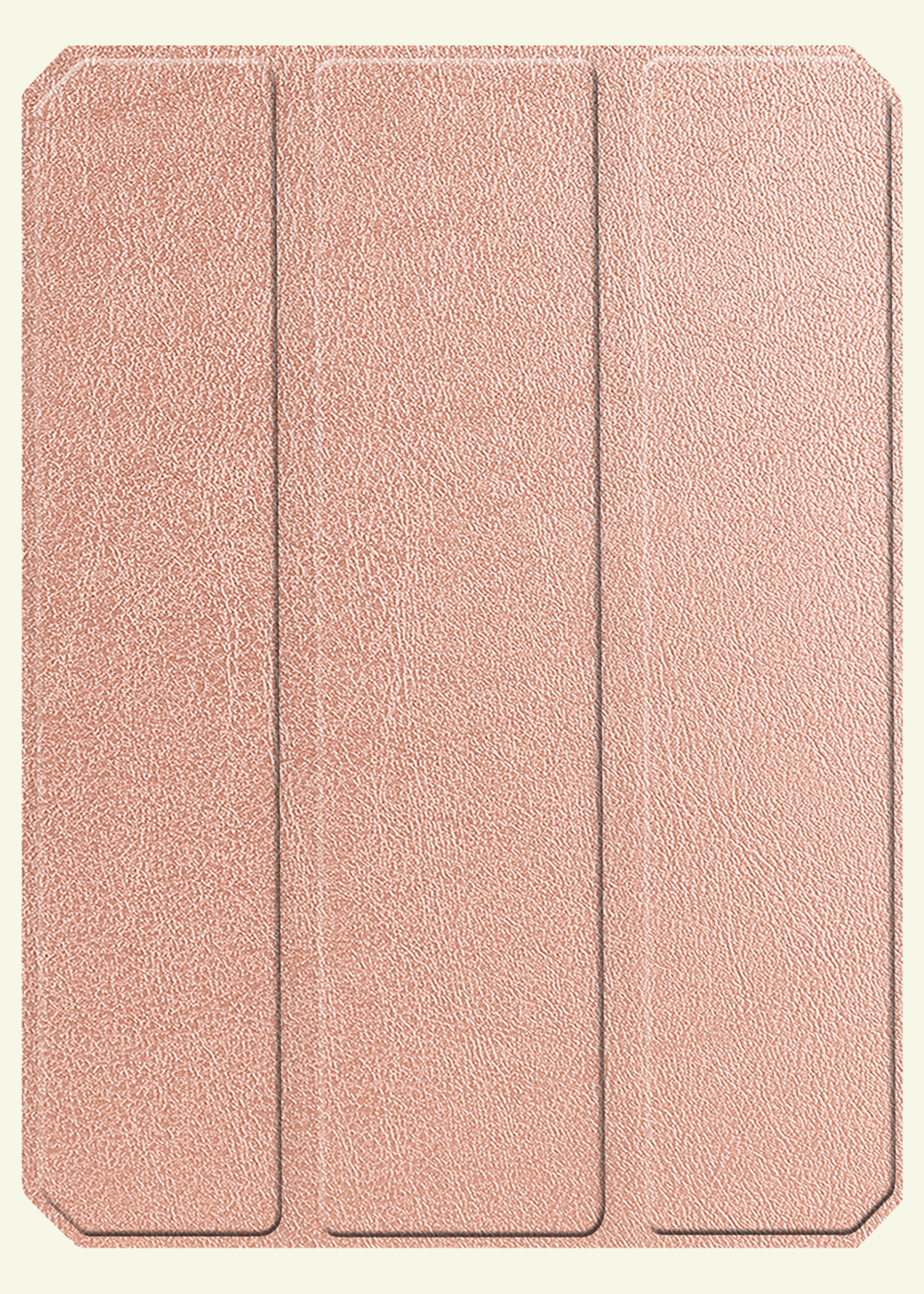 LUQ LUQ iPad Mini 7 Hoesje Met Uitsparing Apple Pencil En Met Screenprotector - Rose Goud