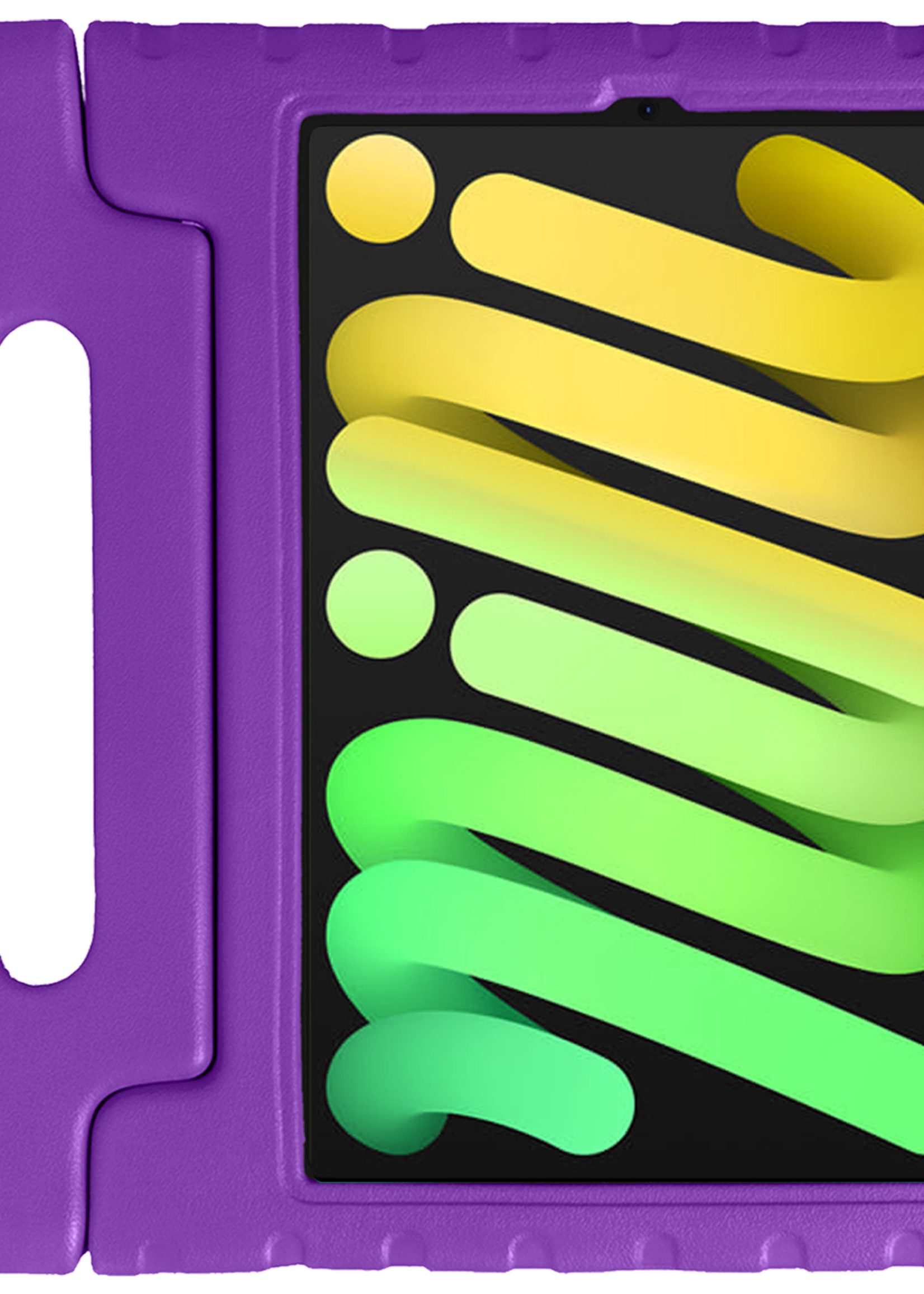 LUQ LUQ iPad Mini 7 Kinderhoes - Paars