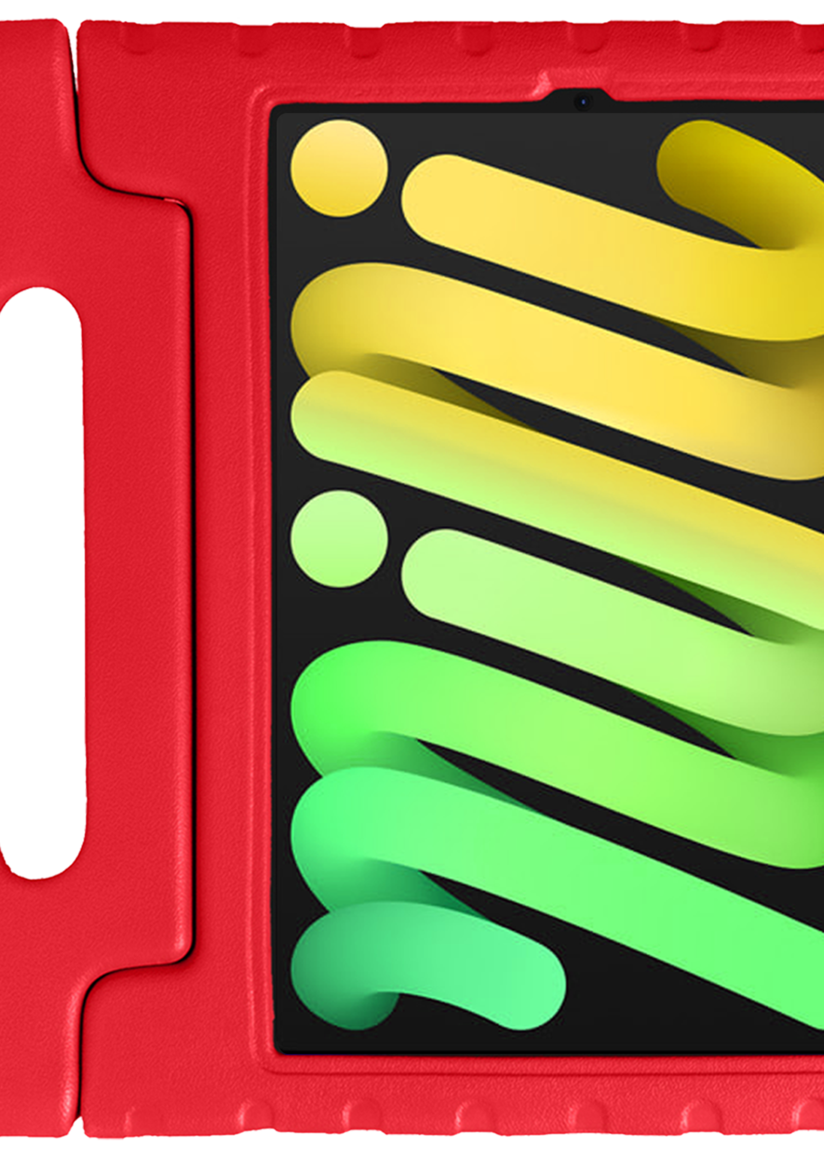 LUQ LUQ iPad Mini 7 Kinderhoes - Rood