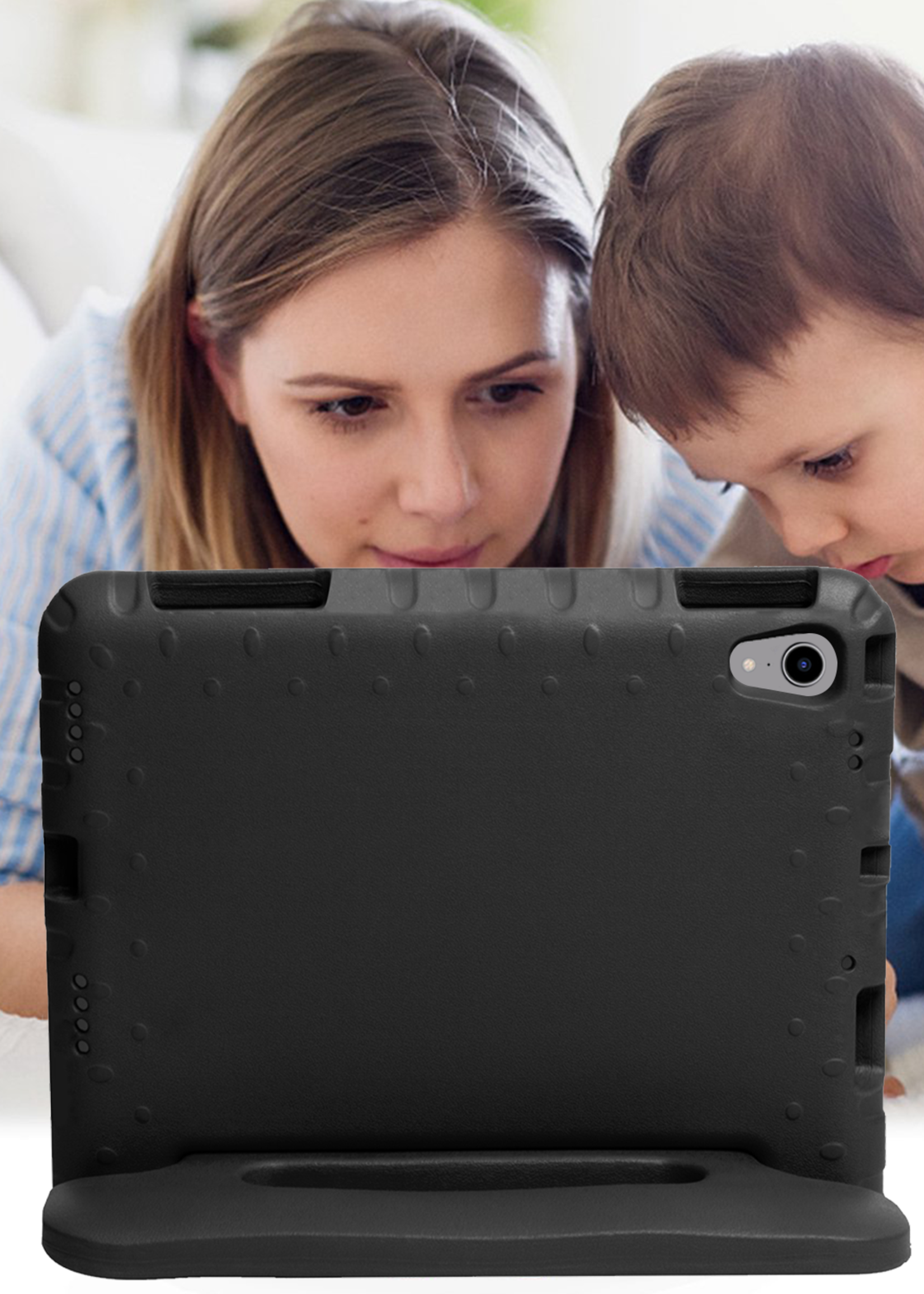 LUQ LUQ iPad Mini 7 Kinderhoes - Zwart