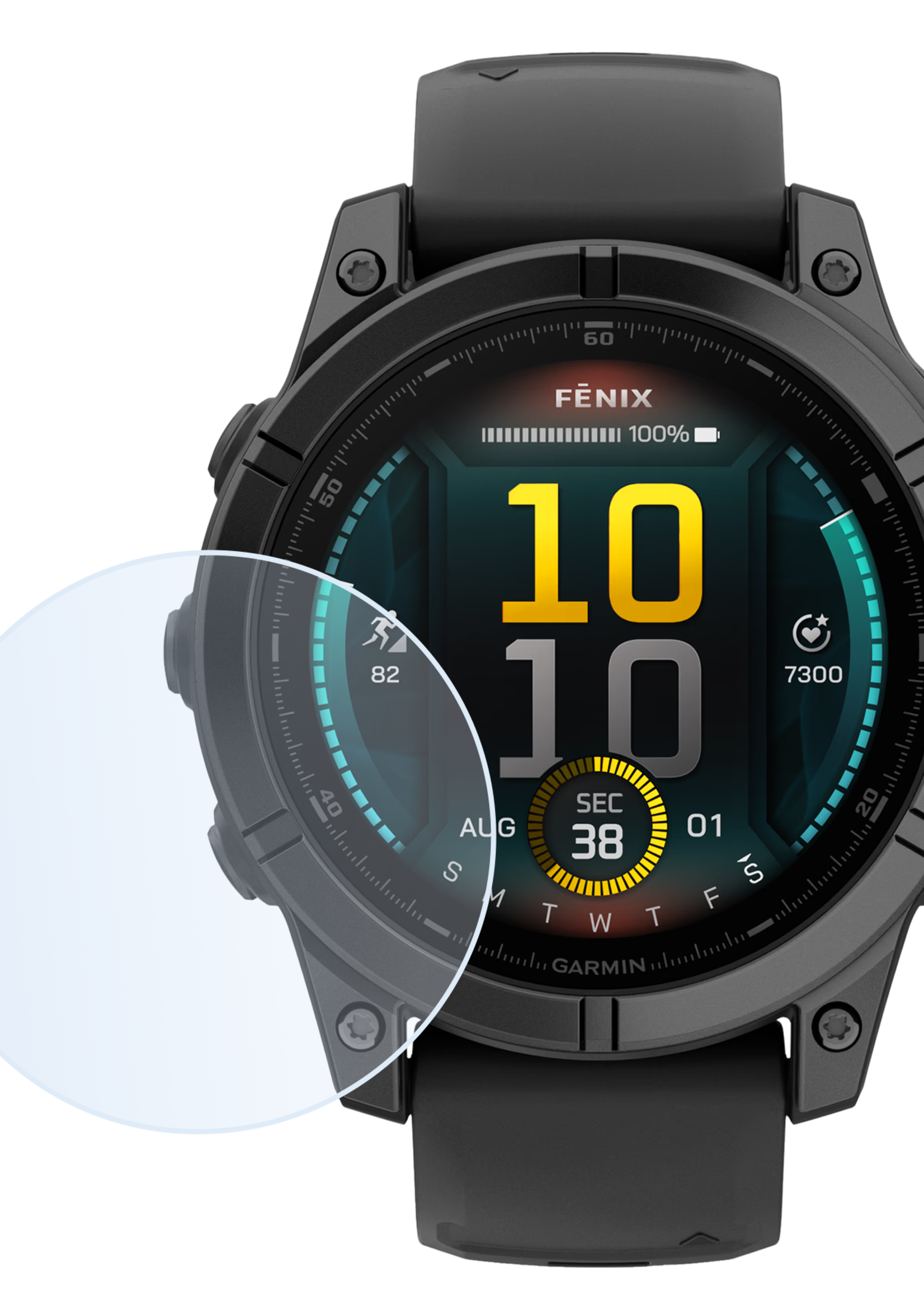 LUQ LUQ Garmin Fenix E (47 mm) Screenprotector