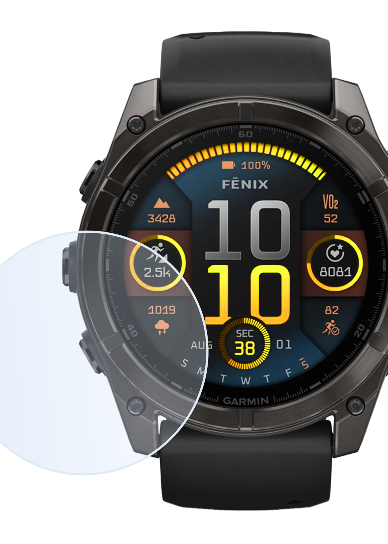 LUQ LUQ Garmin Fenix 8 (51 mm) Screenprotector