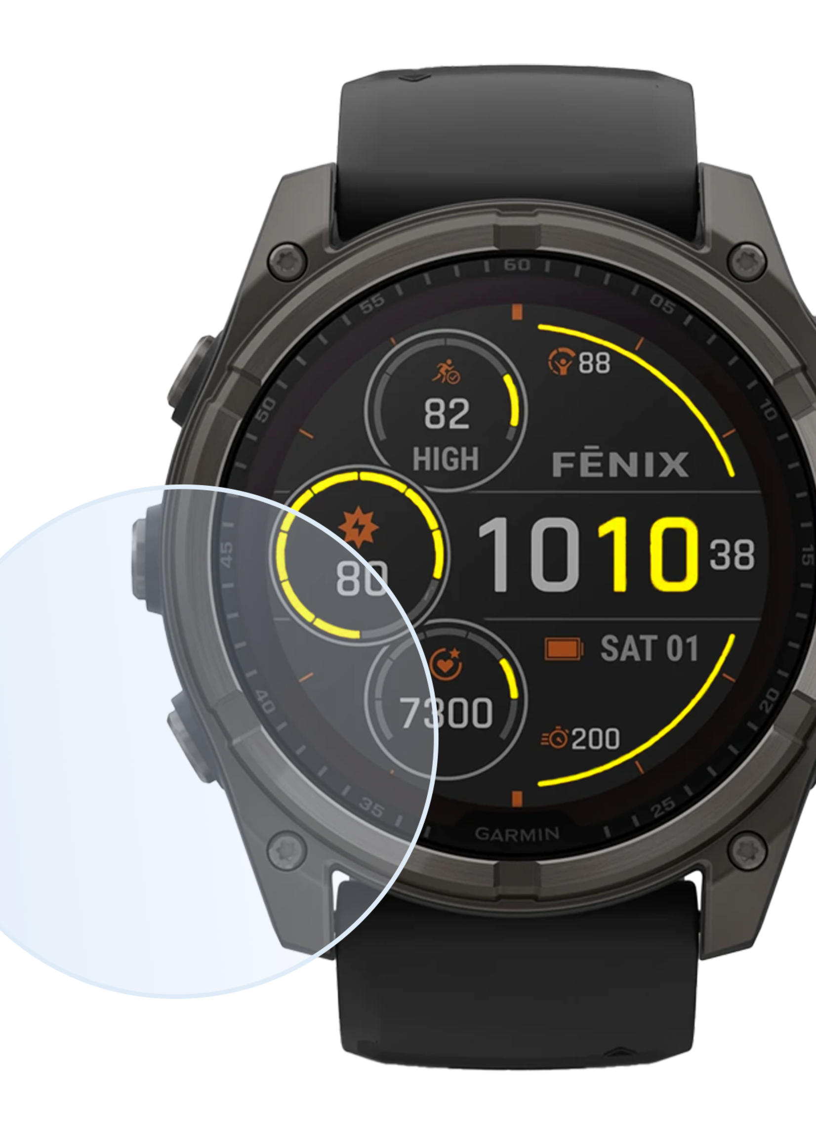 LUQ LUQ Garmin Fenix 8 Solar (51 mm) Screenprotector