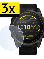 LUQ LUQ Garmin Enduro 3 (51 mm) Screenprotector - 3 PACK