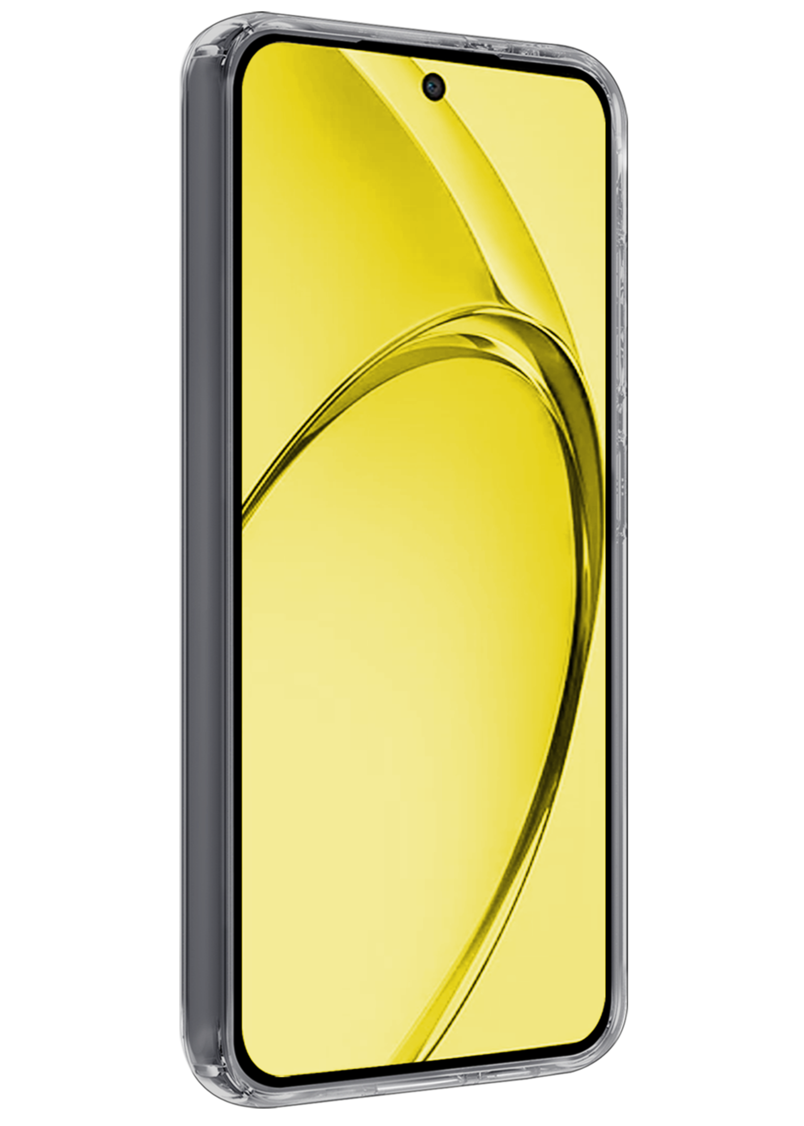 LUQ LUQ OPPO A40m Hoesje Siliconen Met Screenprotector - Transparant