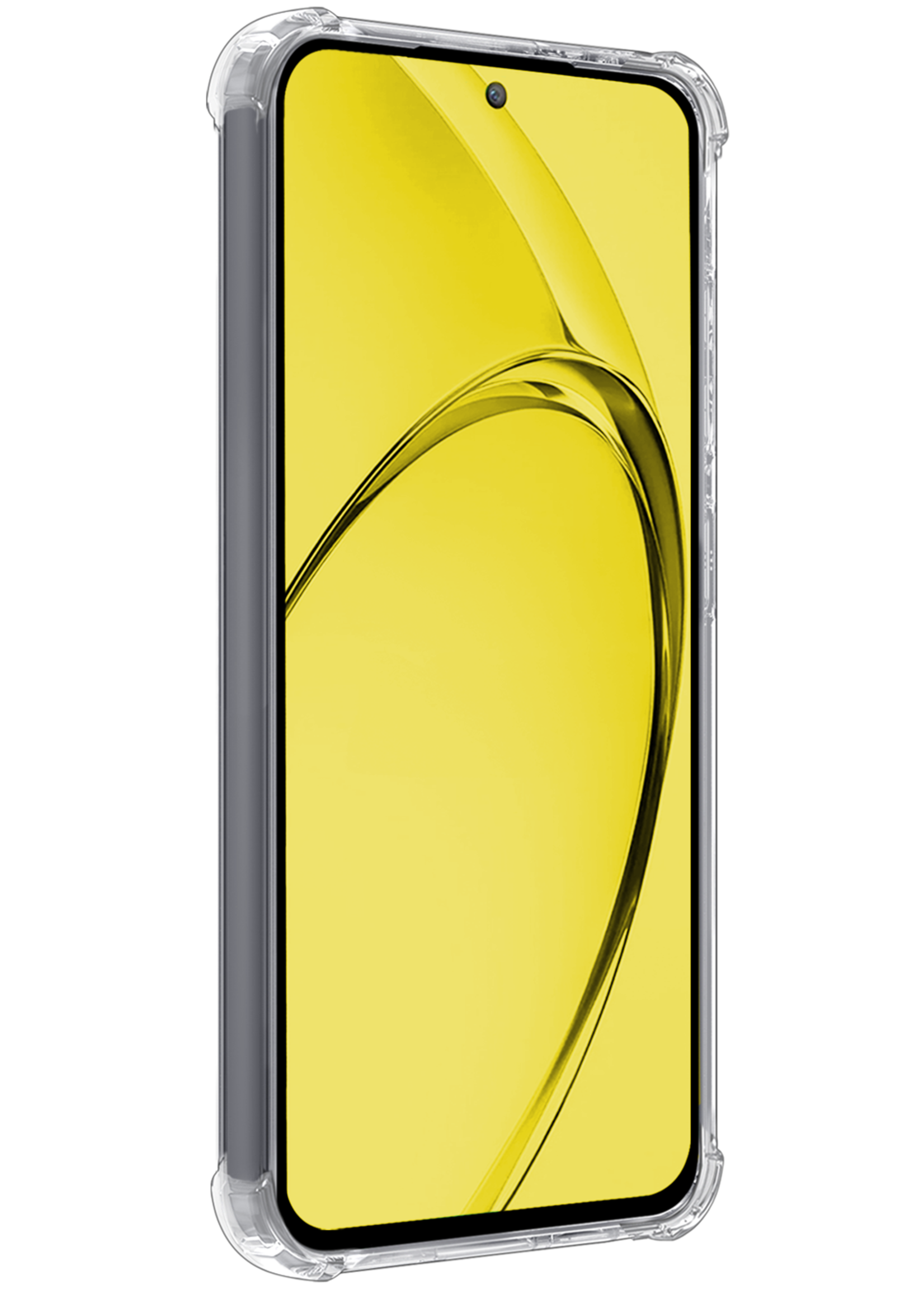 LUQ LUQ OPPO A80 Hoesje Shockproof Met Screenprotector