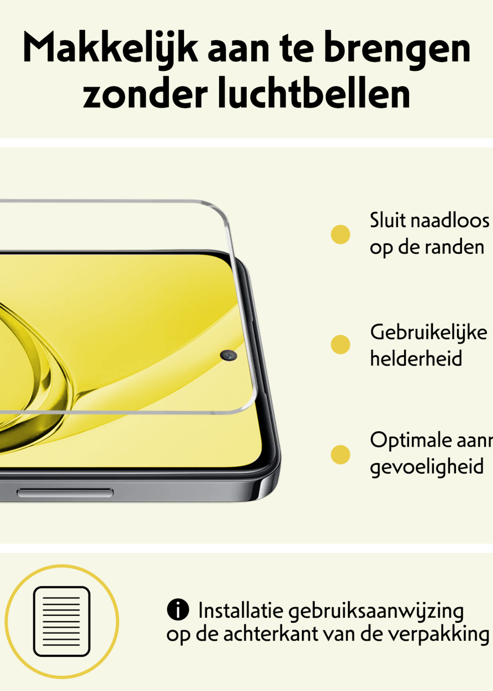 LUQ LUQ OPPO A80 Hoesje Shockproof Met Screenprotector