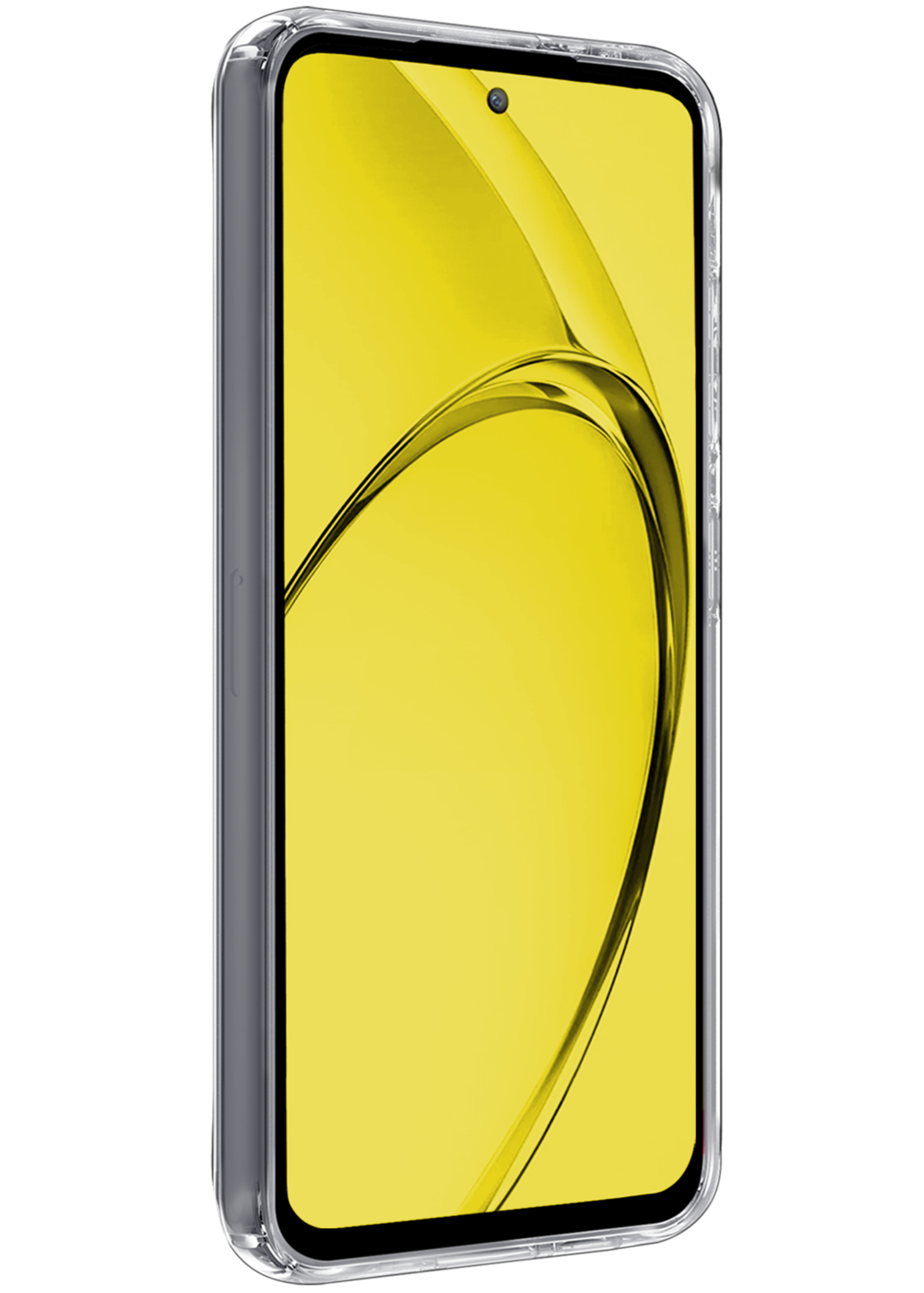 LUQ LUQ OPPO A80 Hoesje Siliconen Met Screenprotector - Transparant