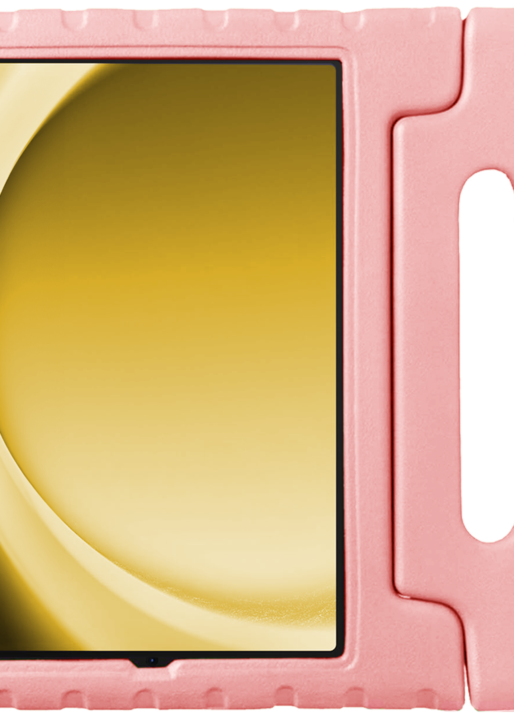 LUQ LUQ Samsung Galaxy Tab A9 Plus Kinderhoes - Zalm