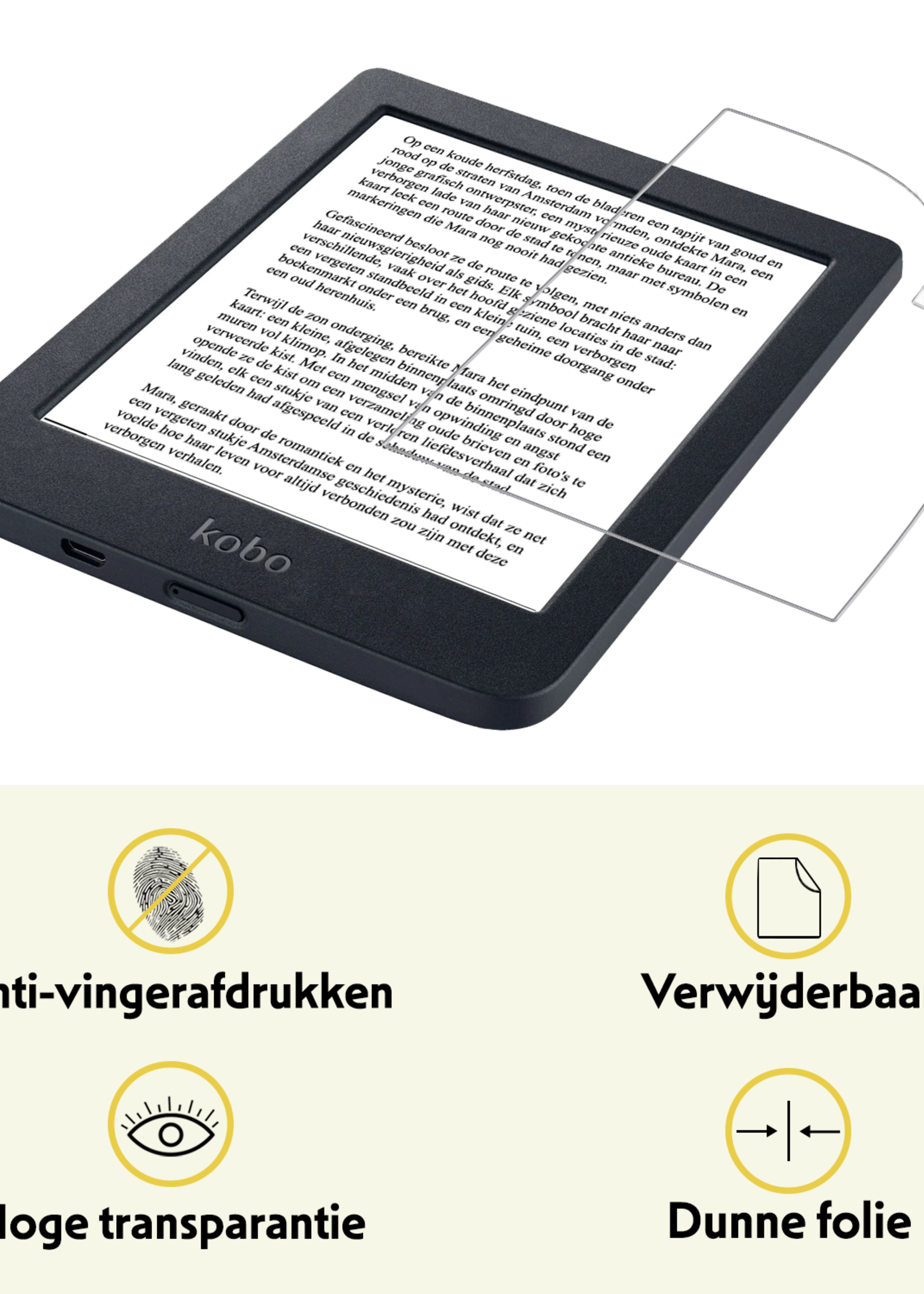 LUQ LUQ Kobo Nia Schermfolie
