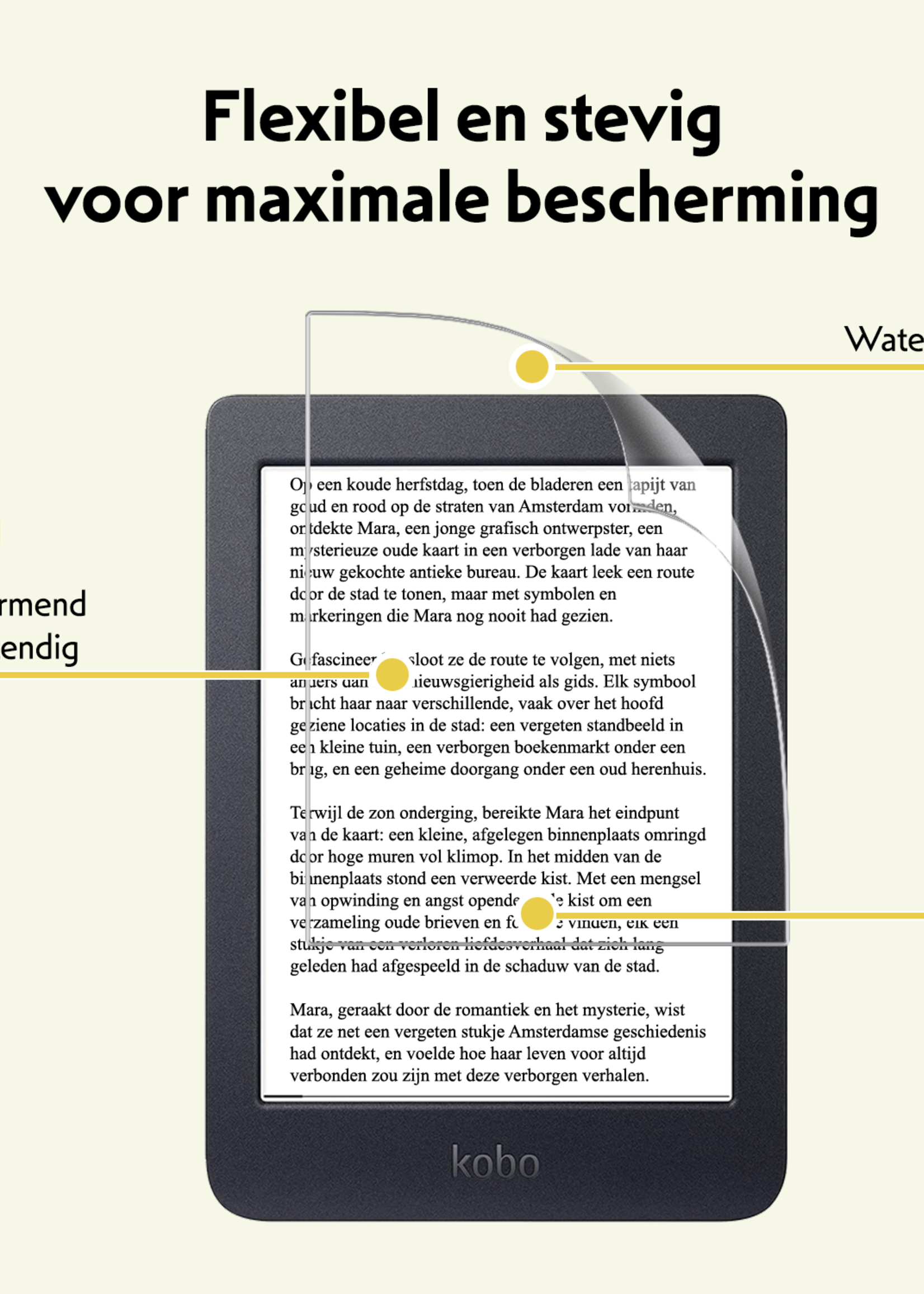 LUQ LUQ Kobo Nia Schermfolie