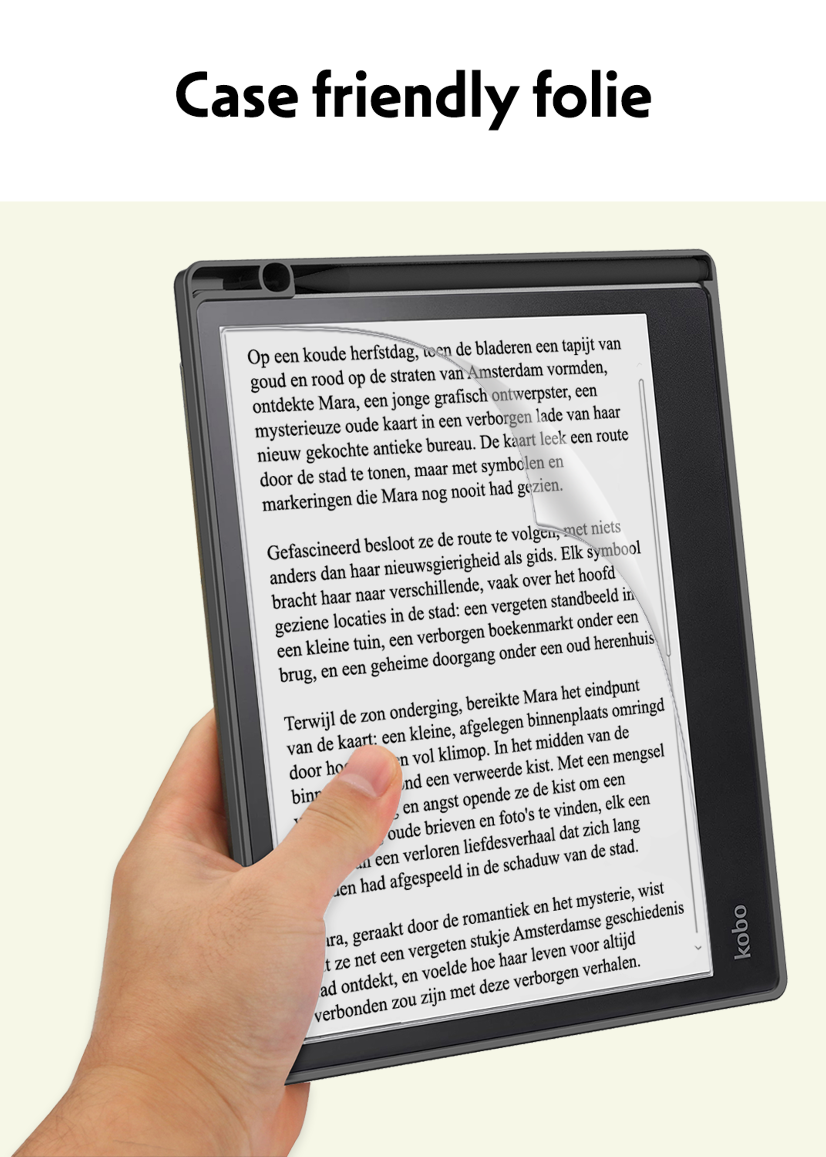 LUQ LUQ Kobo Elipsa 2E Schermfolie - 3 PACK