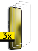 LUQ LUQ Nothing Phone (2a) Plus Screenprotector Glas - 3 PACK