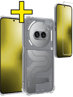 LUQ LUQ Nothing Phone (2a) Hoesje Shockproof Met Screenprotector