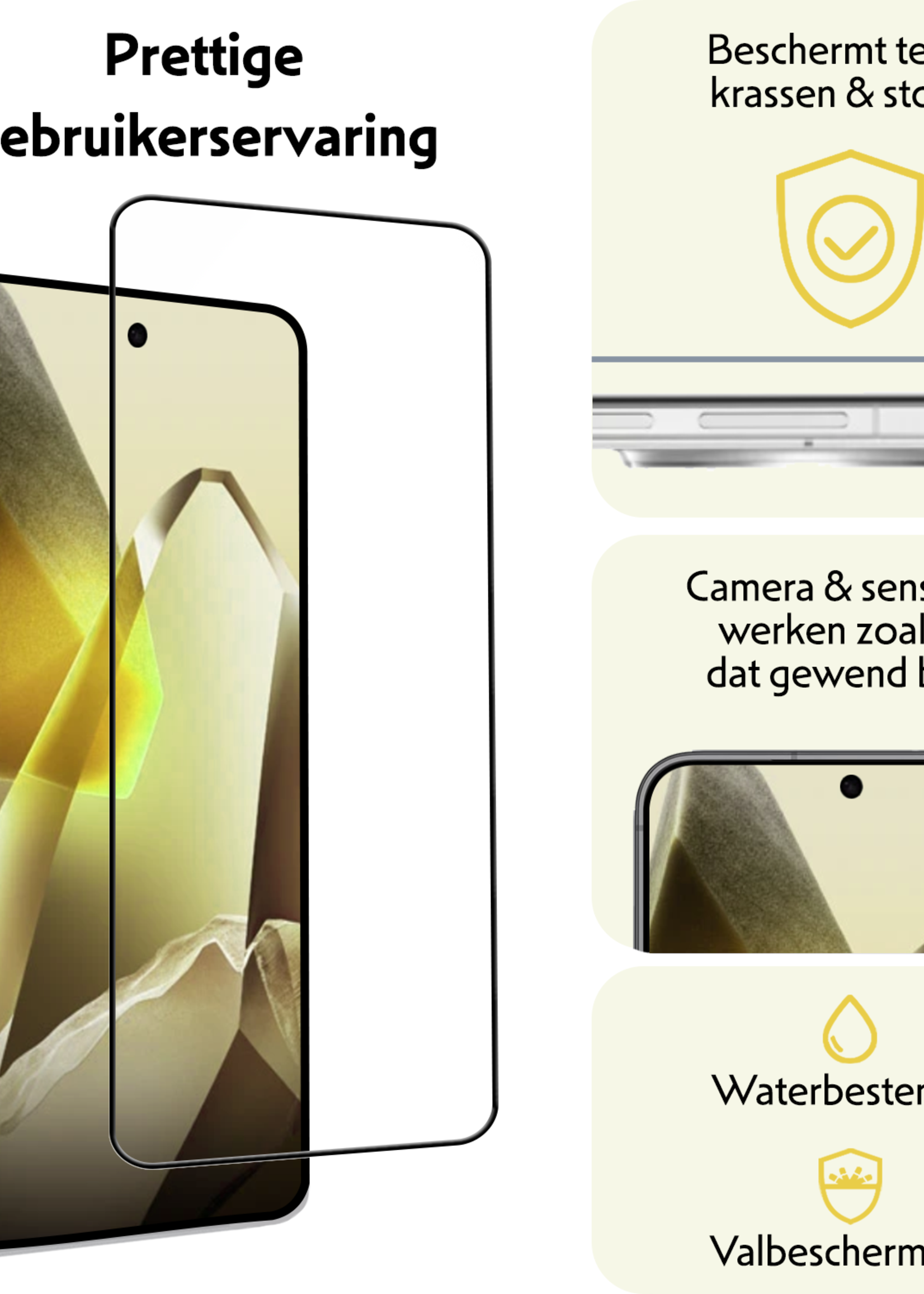 LUQ LUQ OnePlus 13 Screenprotector Full Cover