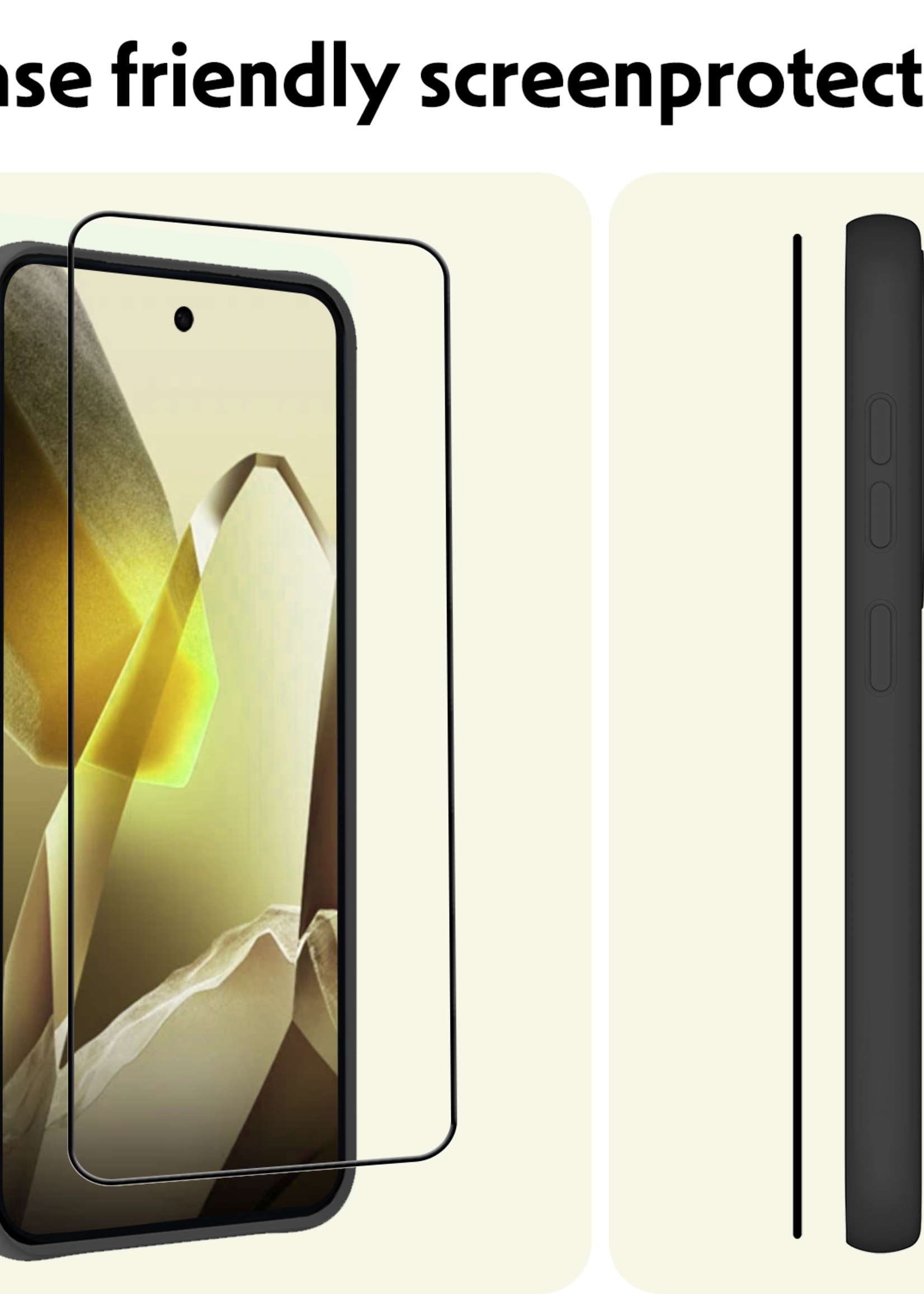 LUQ LUQ OnePlus 13 Screenprotector Full Cover