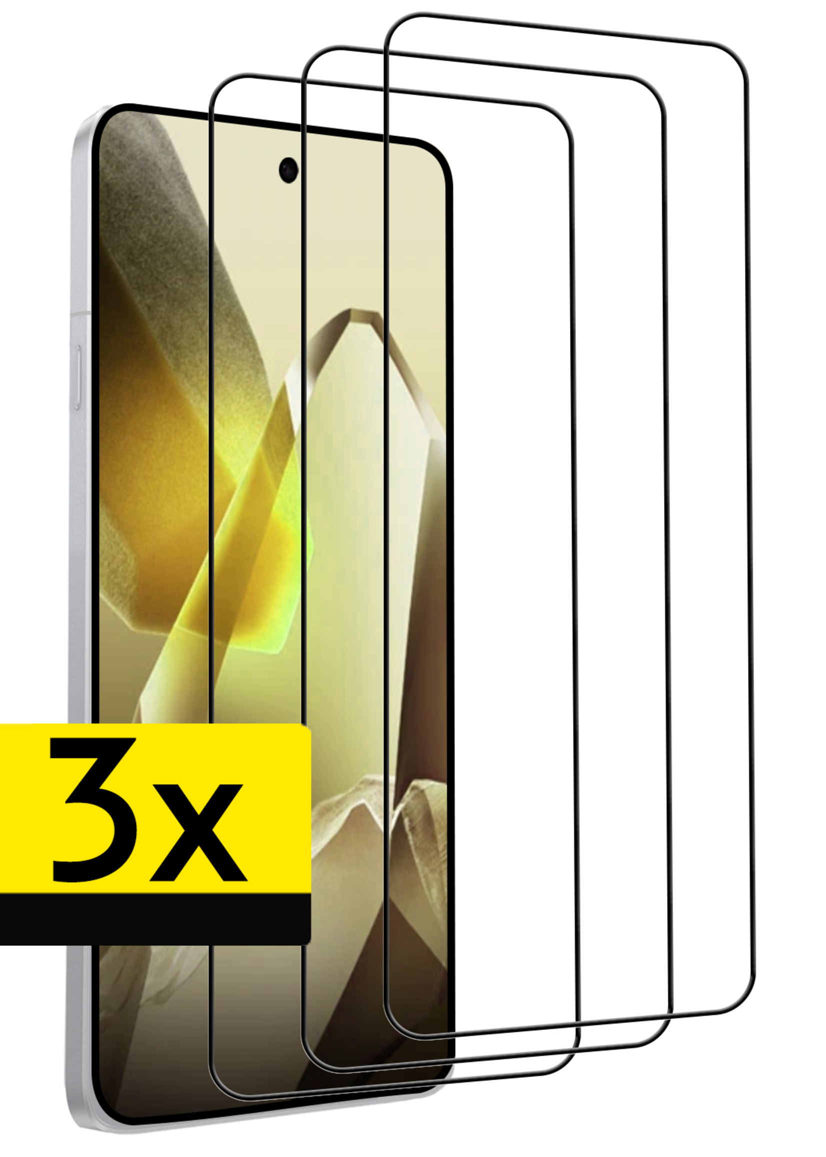 LUQ LUQ OnePlus 13 Screenprotector Full Cover - 3 PACK