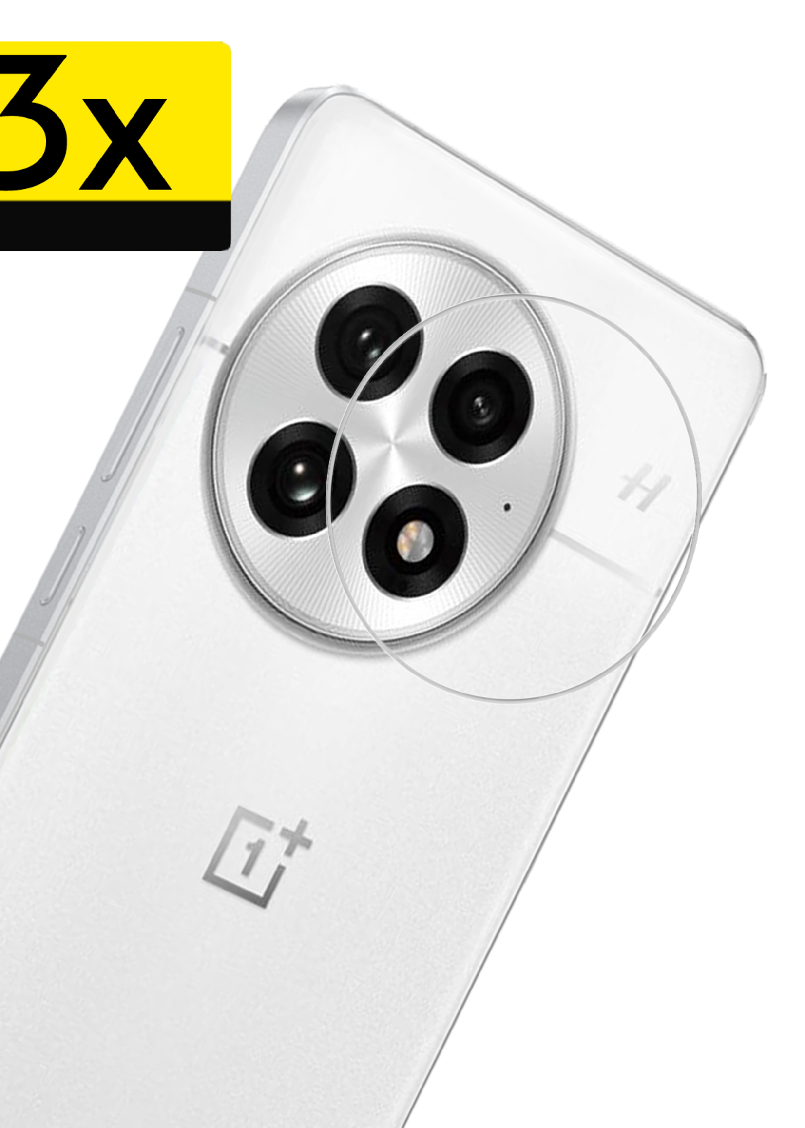 LUQ LUQ OnePlus 13 Camera Screenprotector - 3 PACK