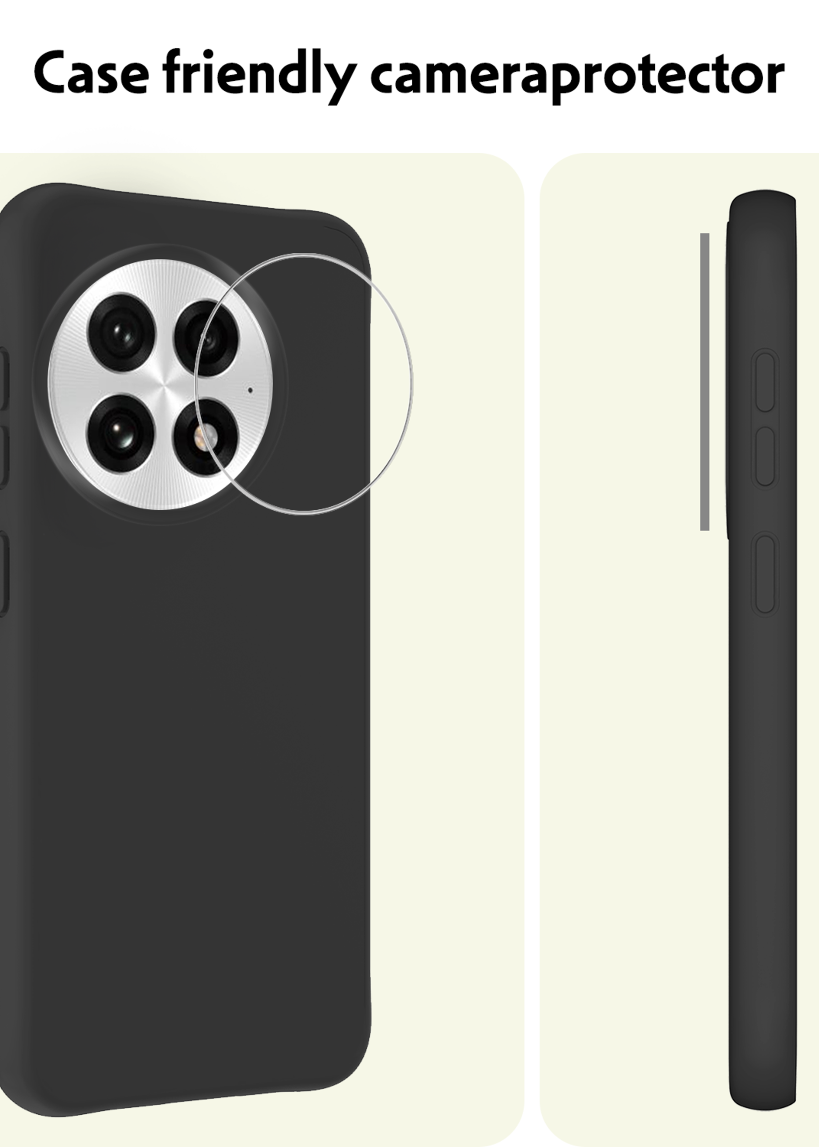 LUQ LUQ OnePlus 13 Camera Screenprotector - 3 PACK