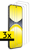 LUQ LUQ Oppo Find X8 Screenprotector Glas - 3 PACK
