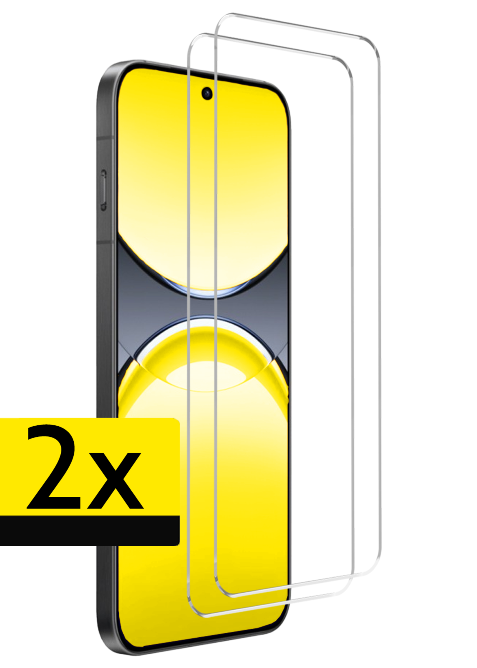 LUQ LUQ Oppo Find X8 Screenprotector Glas - 2 PACK