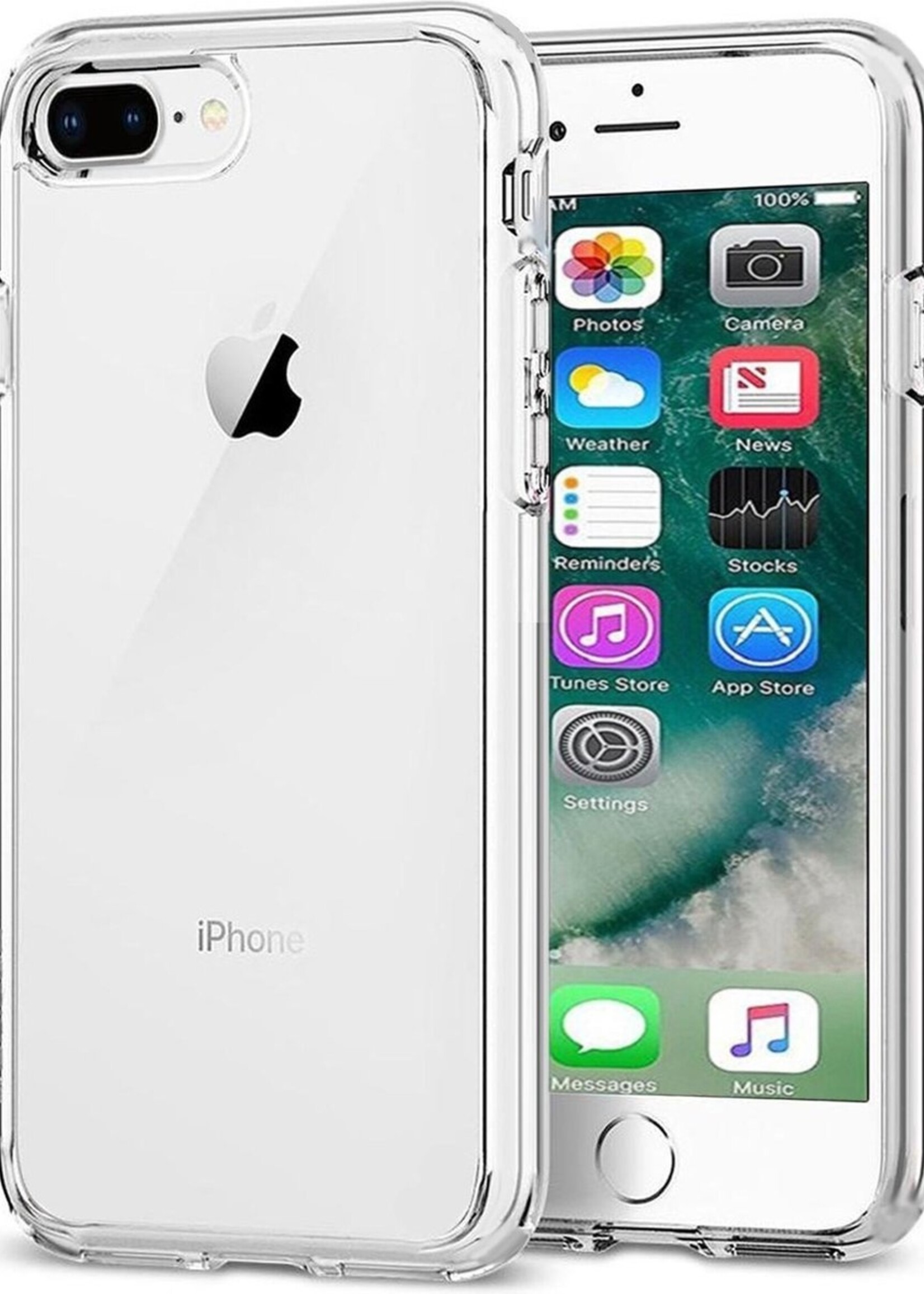 LUQ LUQ iPhone 6/6s Plus hoesje siliconen - transparant