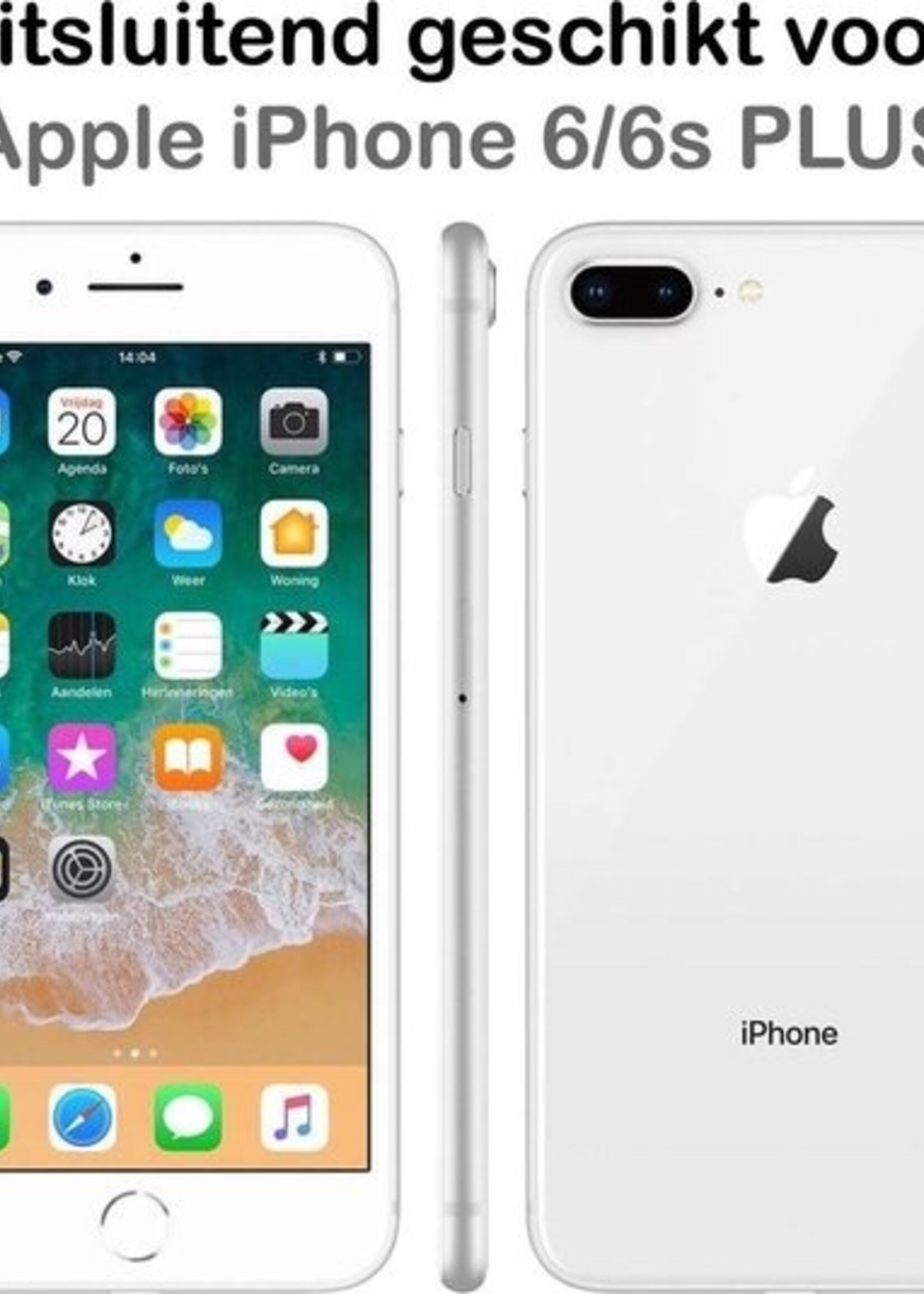 LUQ LUQ iPhone 6/6s Plus hoesje siliconen - transparant