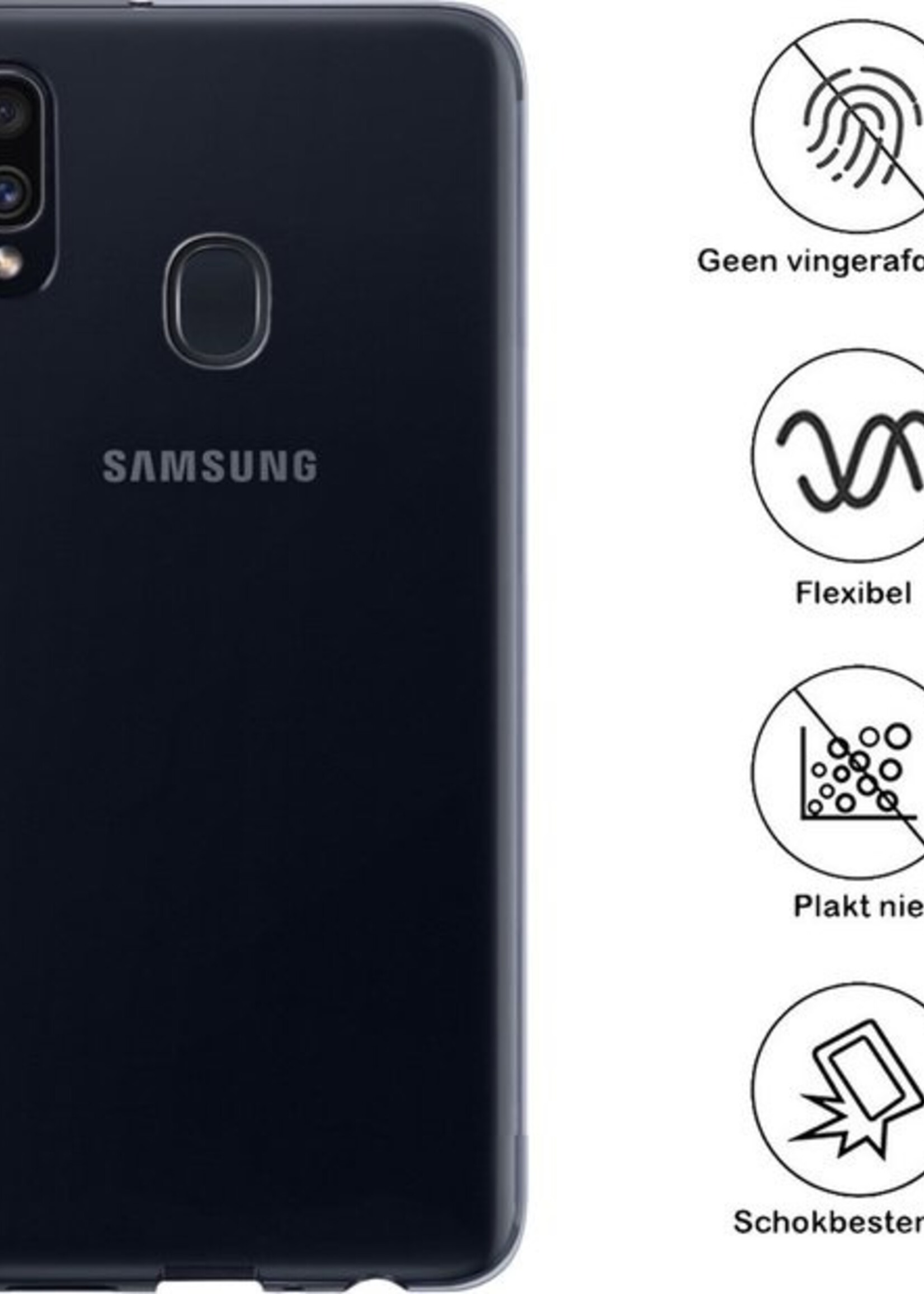 LUQ LUQ 2x Samsung Galaxy A20 hoesje