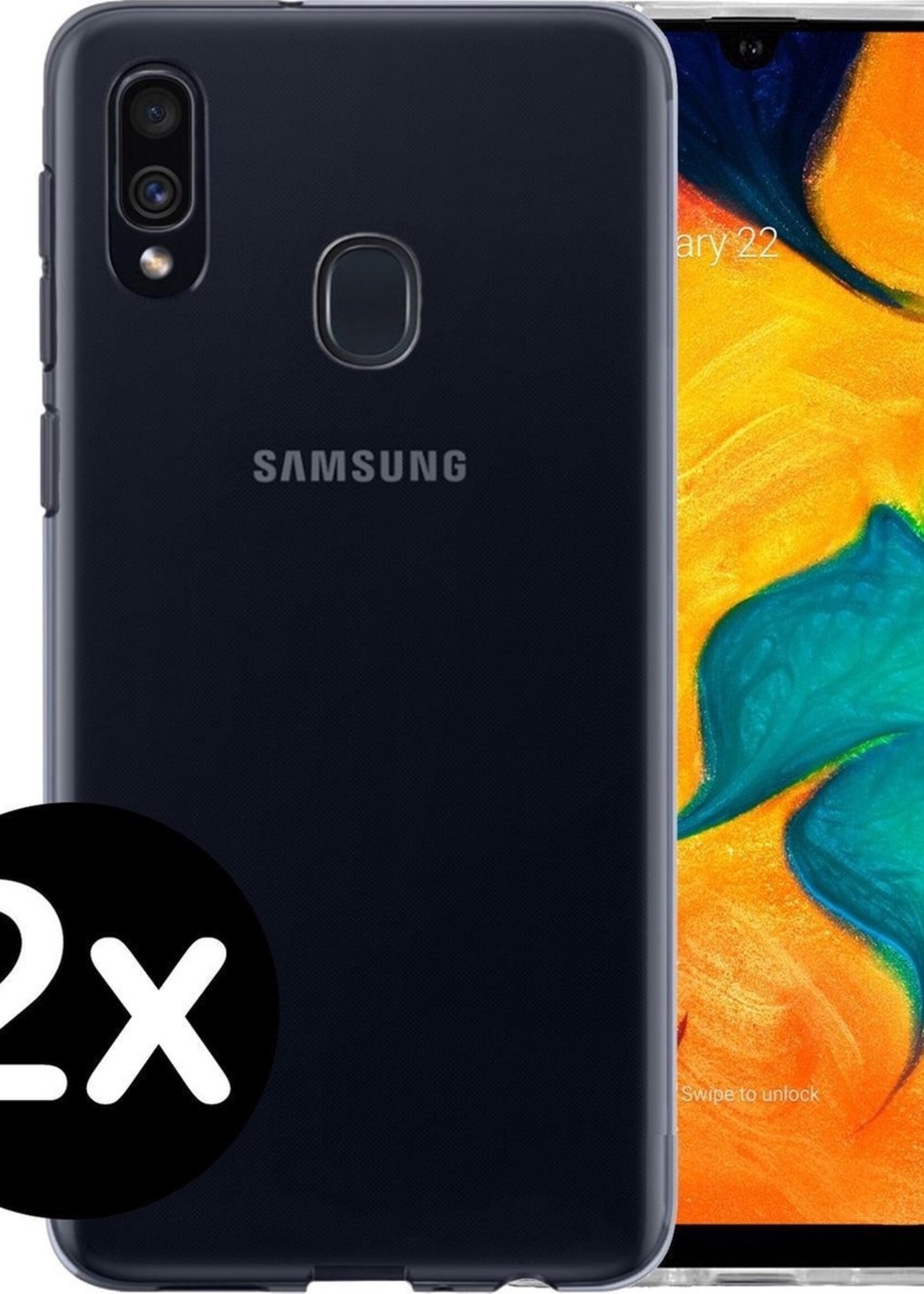 LUQ LUQ 2x Samsung Galaxy A30 hoesje