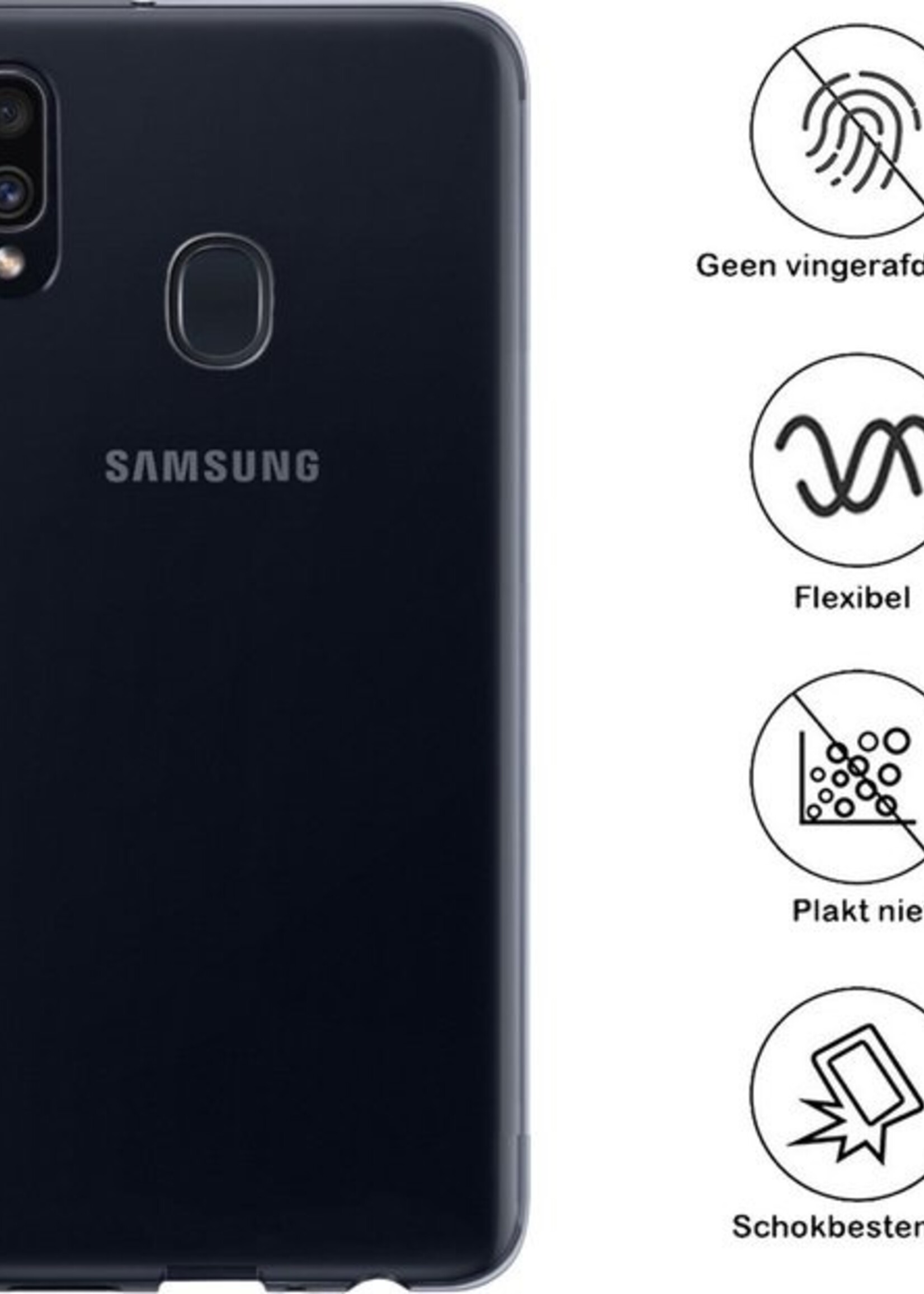 LUQ LUQ 2x Samsung Galaxy A40 hoesje