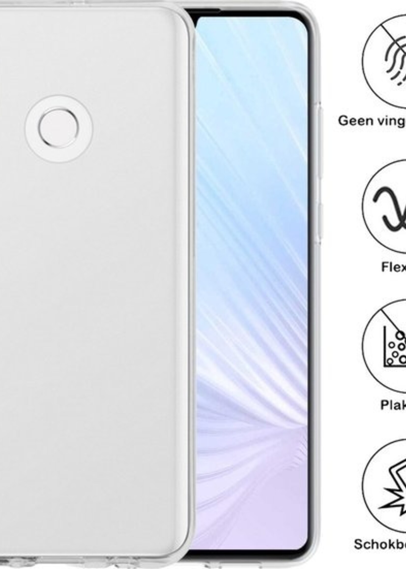 LUQ LUQ Huawei lite P30 hoesje siliconen - Transparant