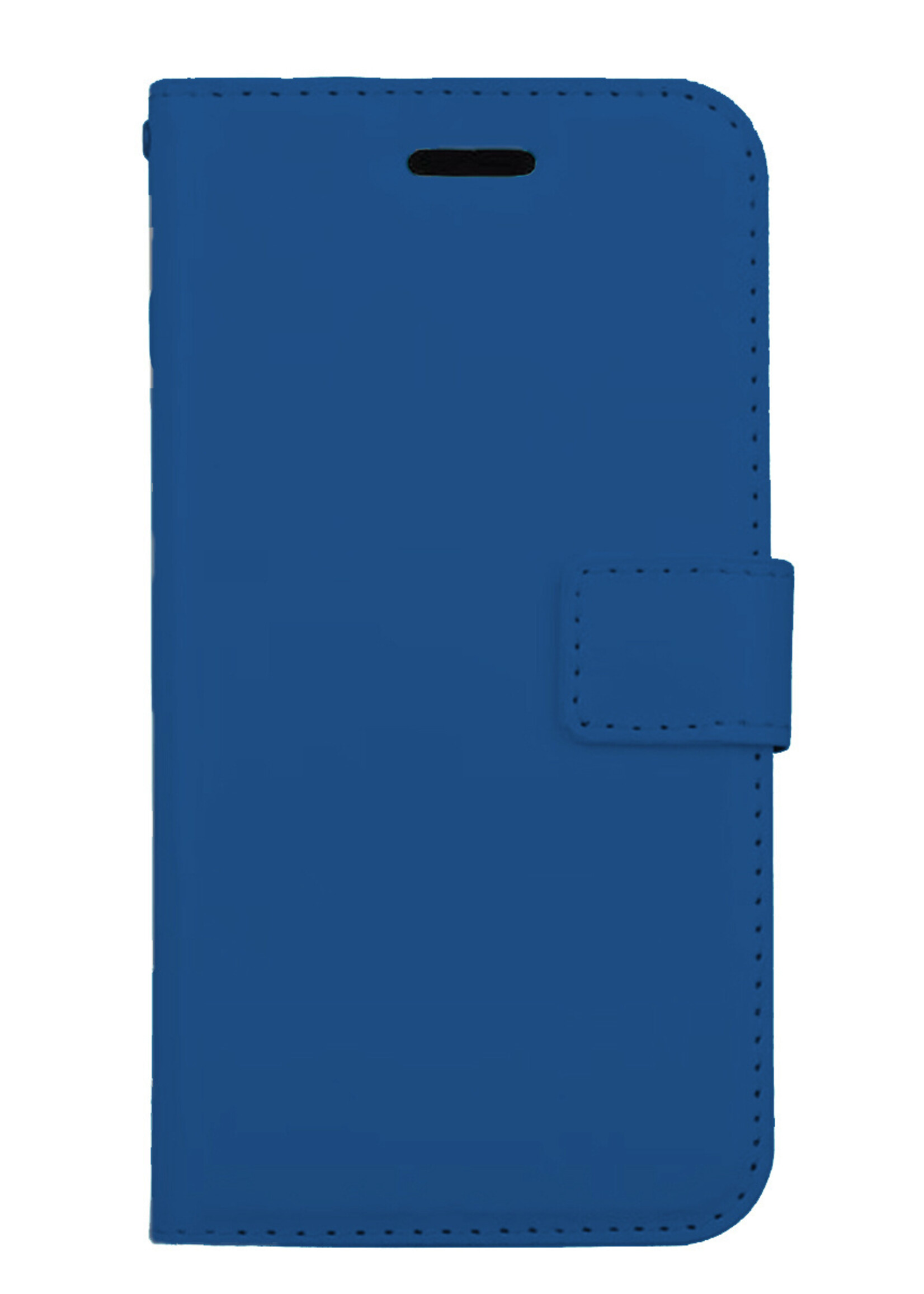 LUQ LUQ iPhone X Hoesje Bookcase - Donkerblauw