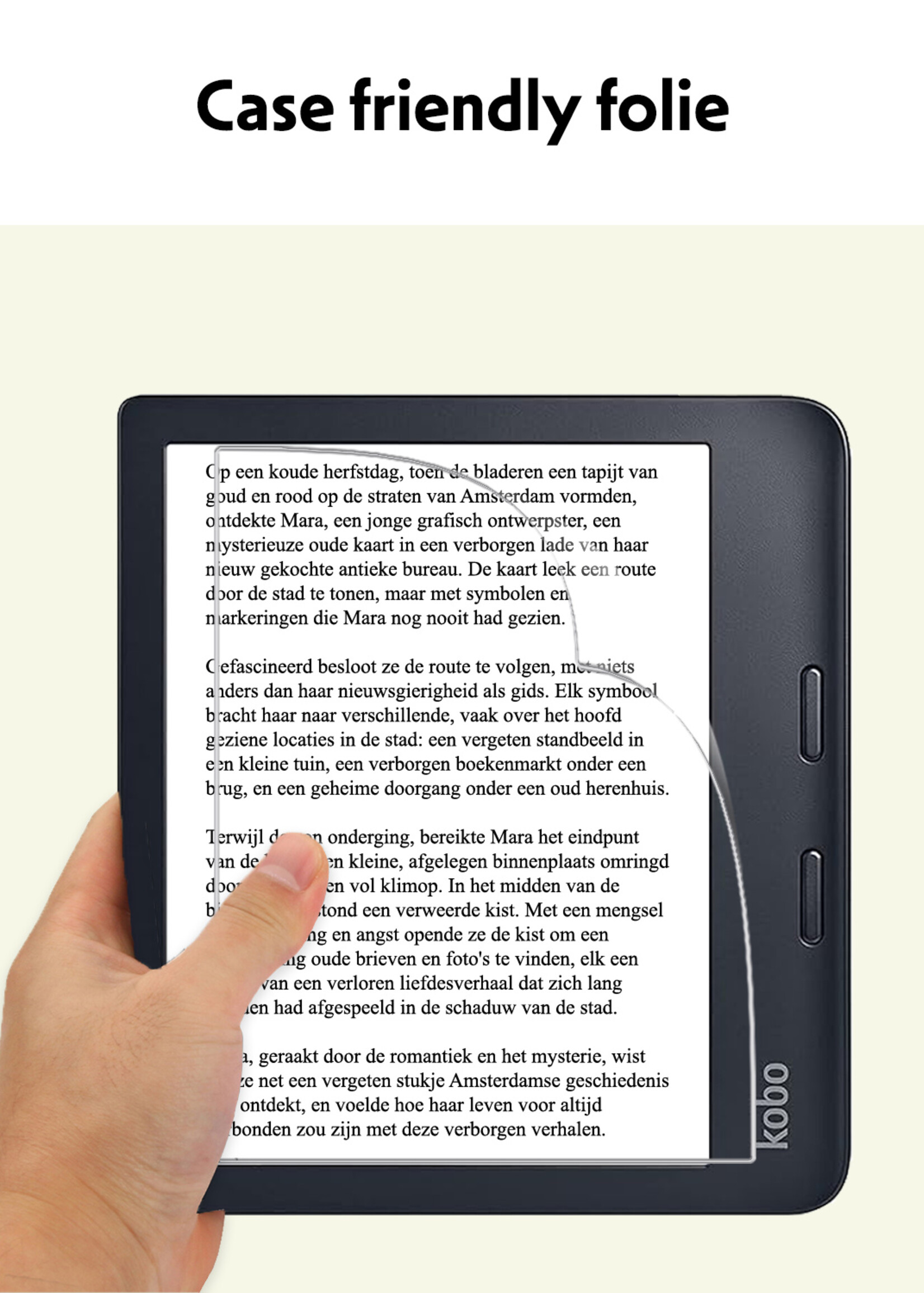 LUQ LUQ Kobo Libra 2 Schermfolie