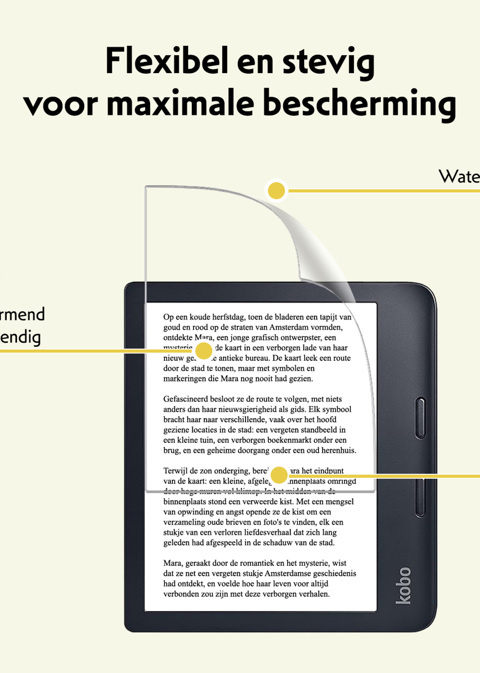 LUQ LUQ Kobo Libra 2 Schermfolie