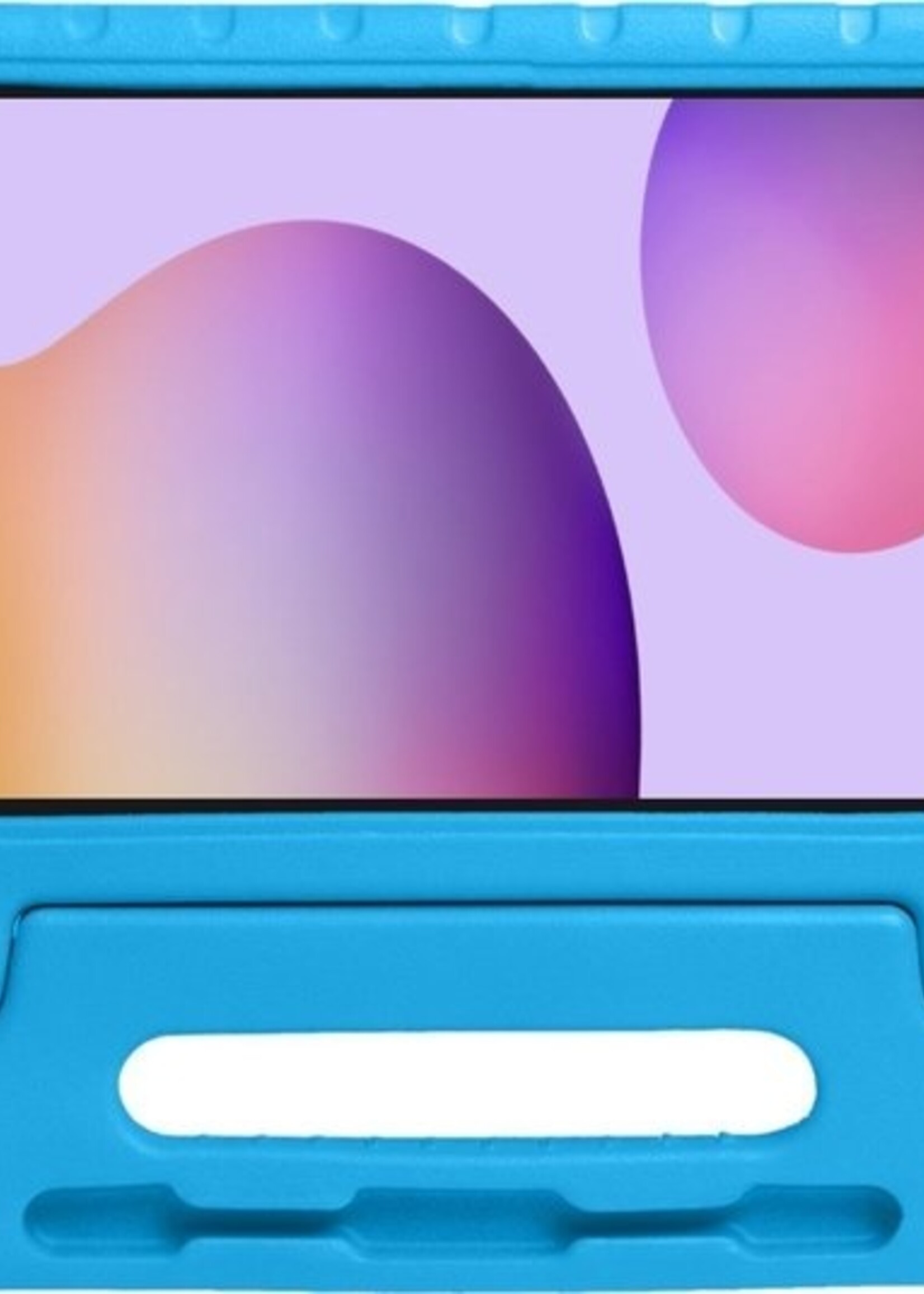 LUQ LUQ Samsung Galaxy Tab S6 Lite Kinderhoes Met Screenprotector - Blauw