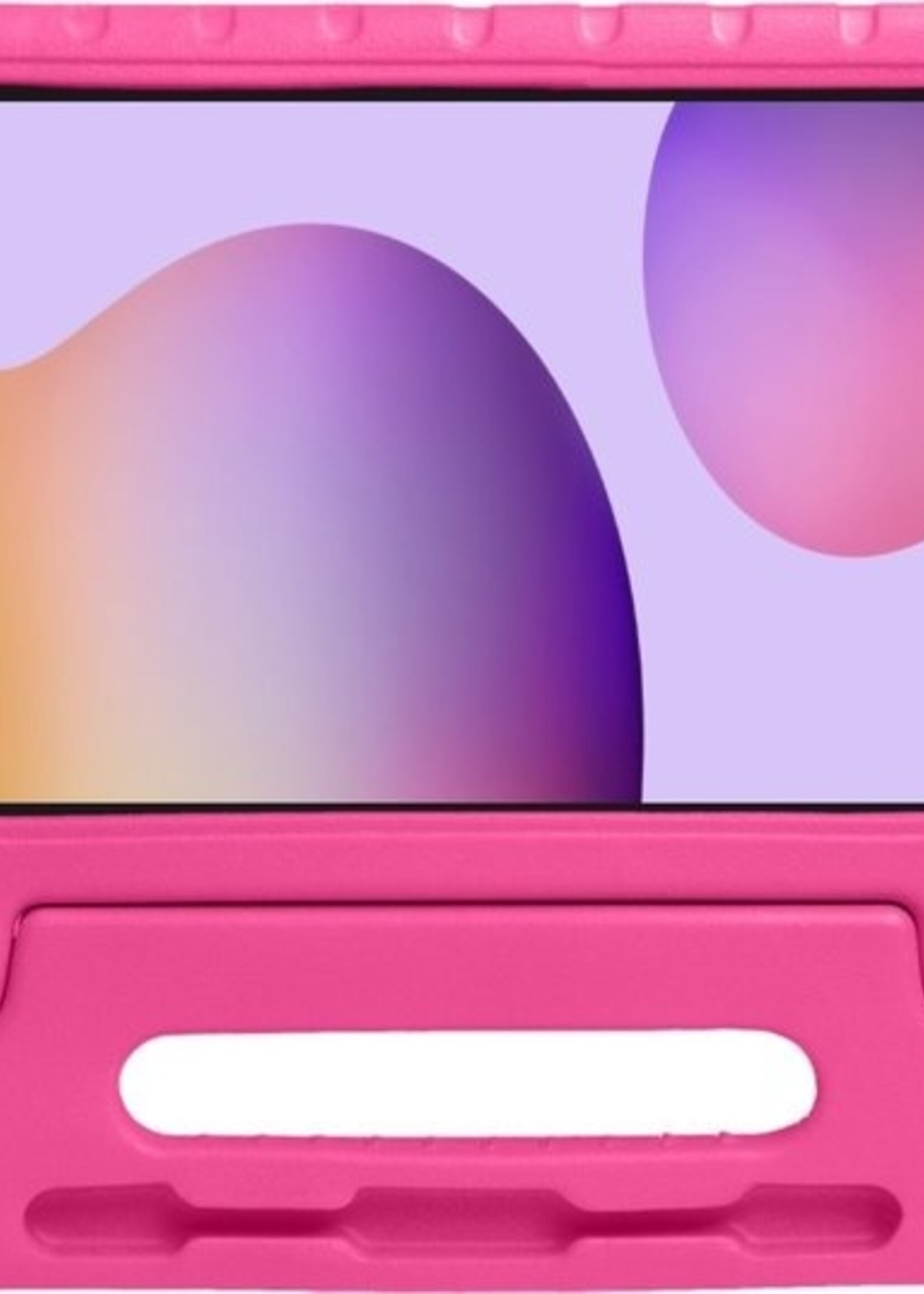 LUQ LUQ Samsung Galaxy Tab S6 Lite Kinderhoes Met Screenprotector - Roze