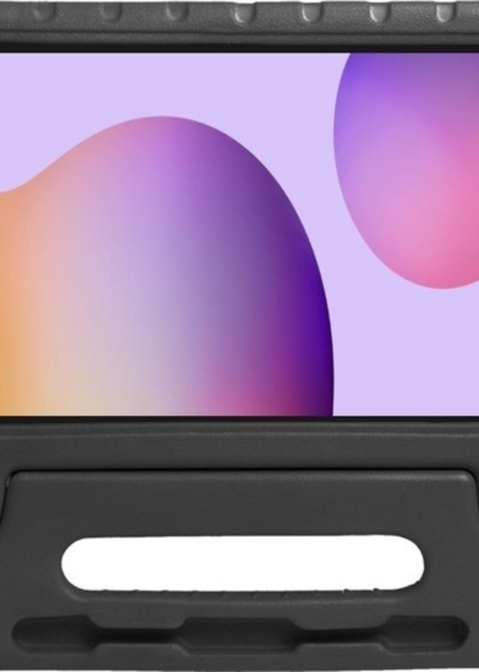 LUQ LUQ Samsung Galaxy Tab S6 Lite Kinderhoes Met Screenprotector - Zwart