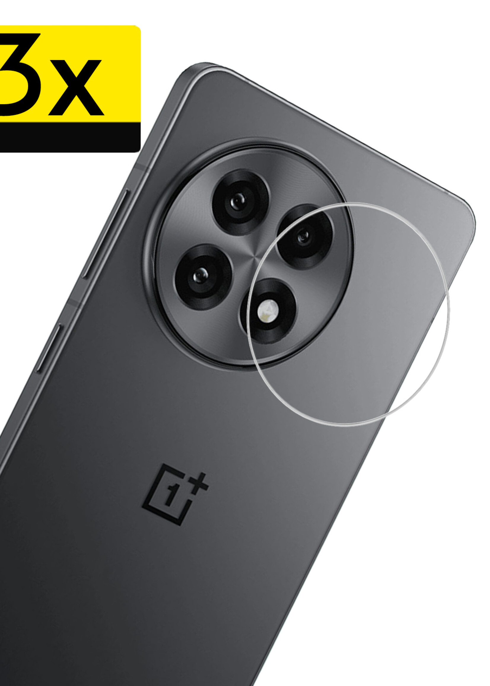 LUQ LUQ OnePlus 13R Camera Screenprotector - 3 PACK