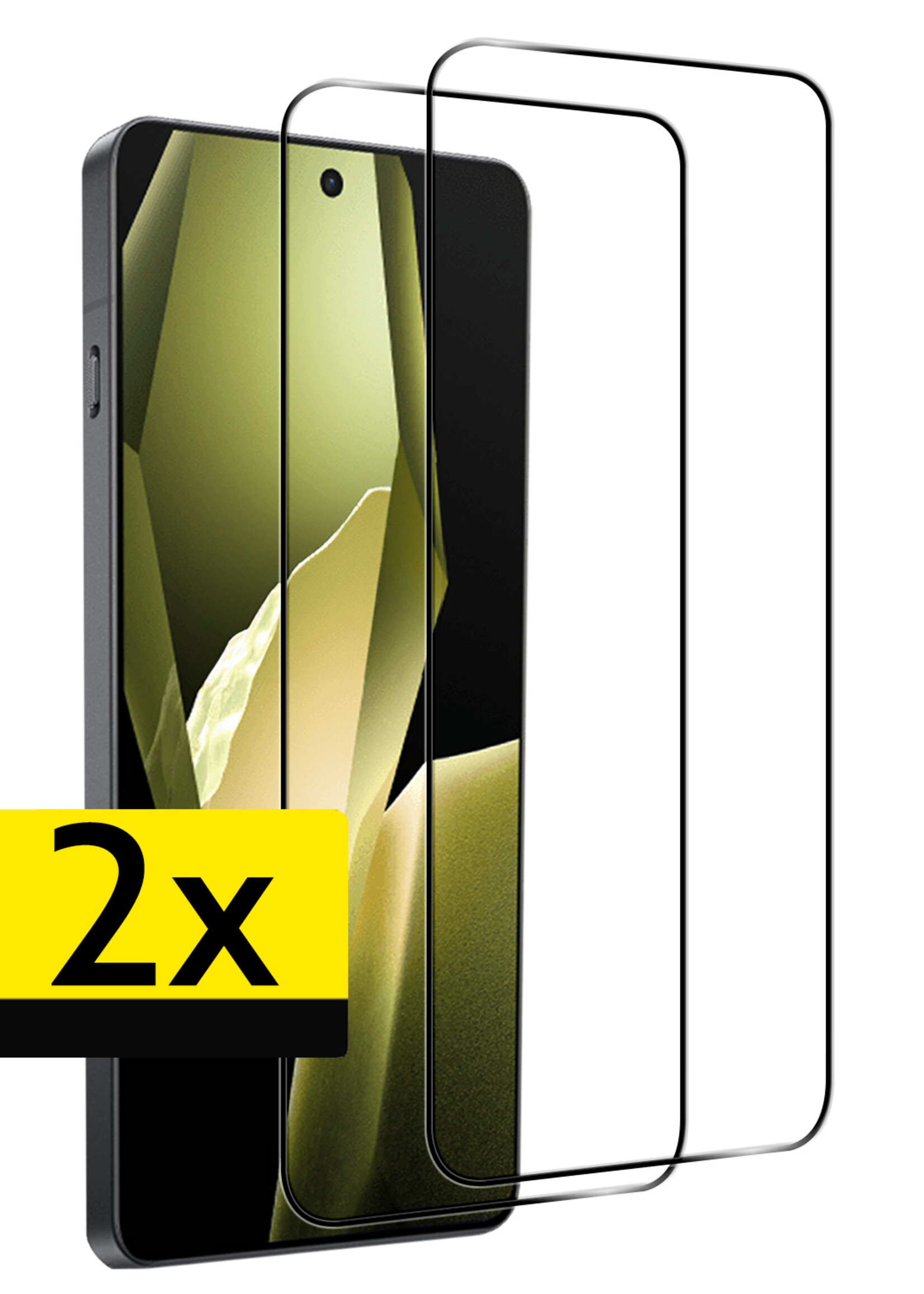 LUQ LUQ OnePlus 13R Screenprotector Full Cover - 2 PACK