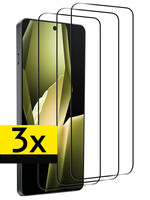 LUQ LUQ OnePlus 13R Screenprotector Full Cover - 3 PACK