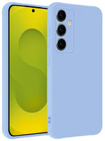 LUQ LUQ Samsung Galaxy S25 Hoesje Siliconen - Lichtblauw