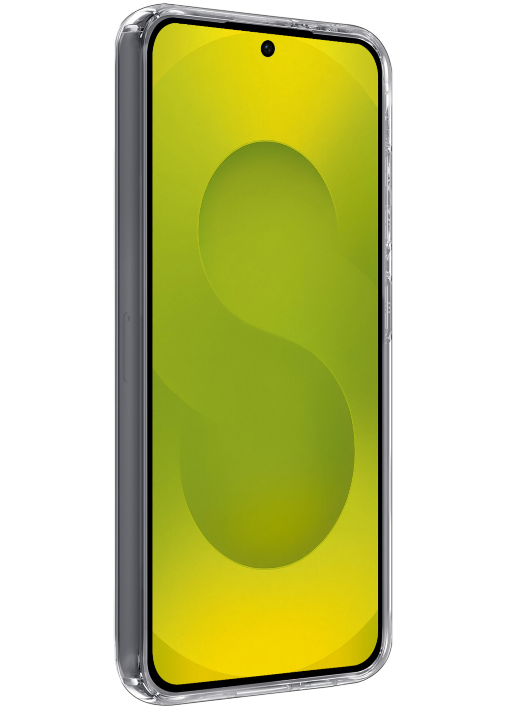 LUQ LUQ Samsung Galaxy S25 Hoesje Siliconen - Transparant - 2 PACK