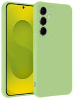 LUQ LUQ Samsung Galaxy S25 Plus Hoesje Siliconen - Groen