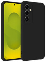 LUQ LUQ Samsung Galaxy S25 Plus Hoesje Siliconen - Zwart